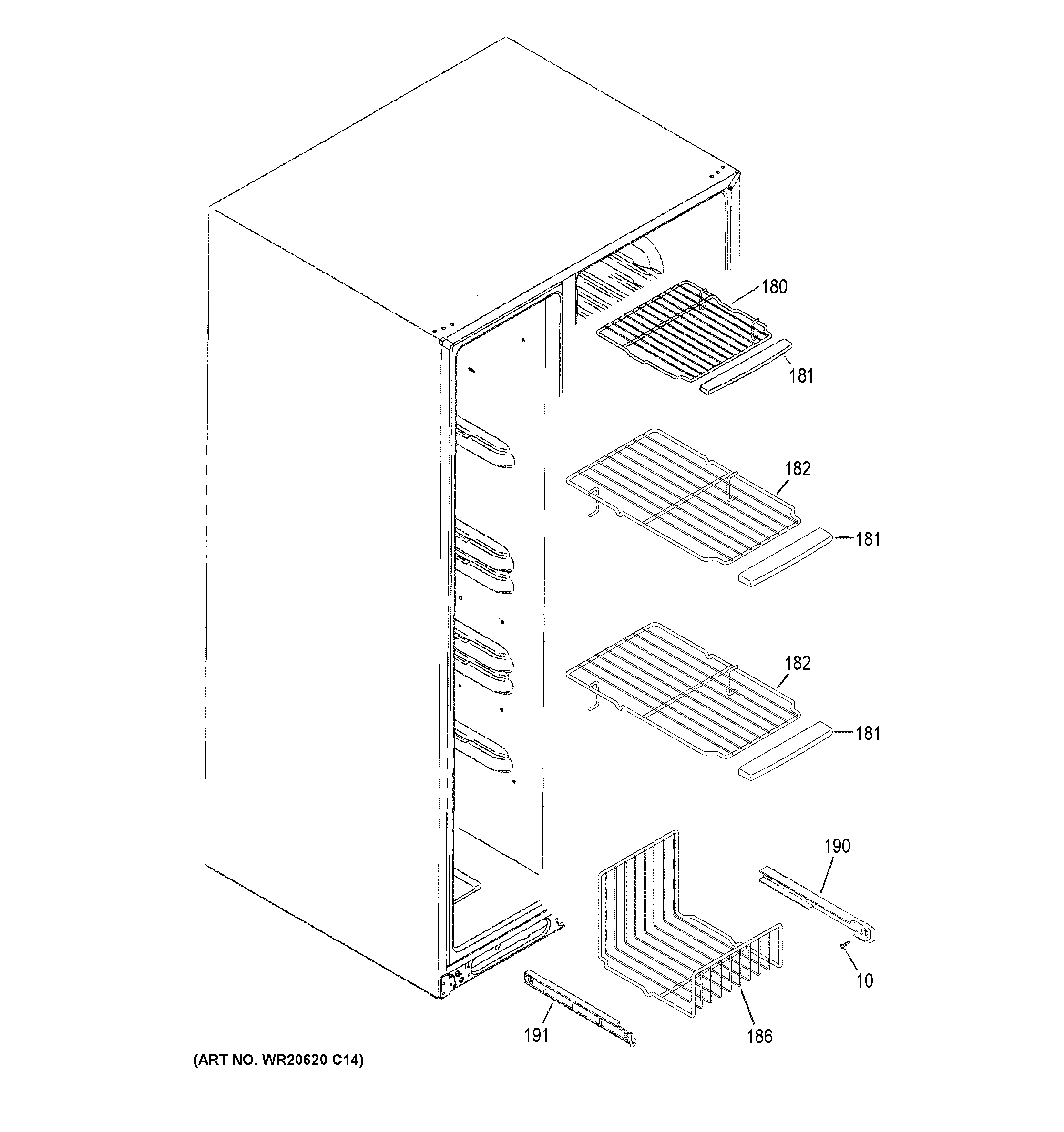 FREEZER SHELVES