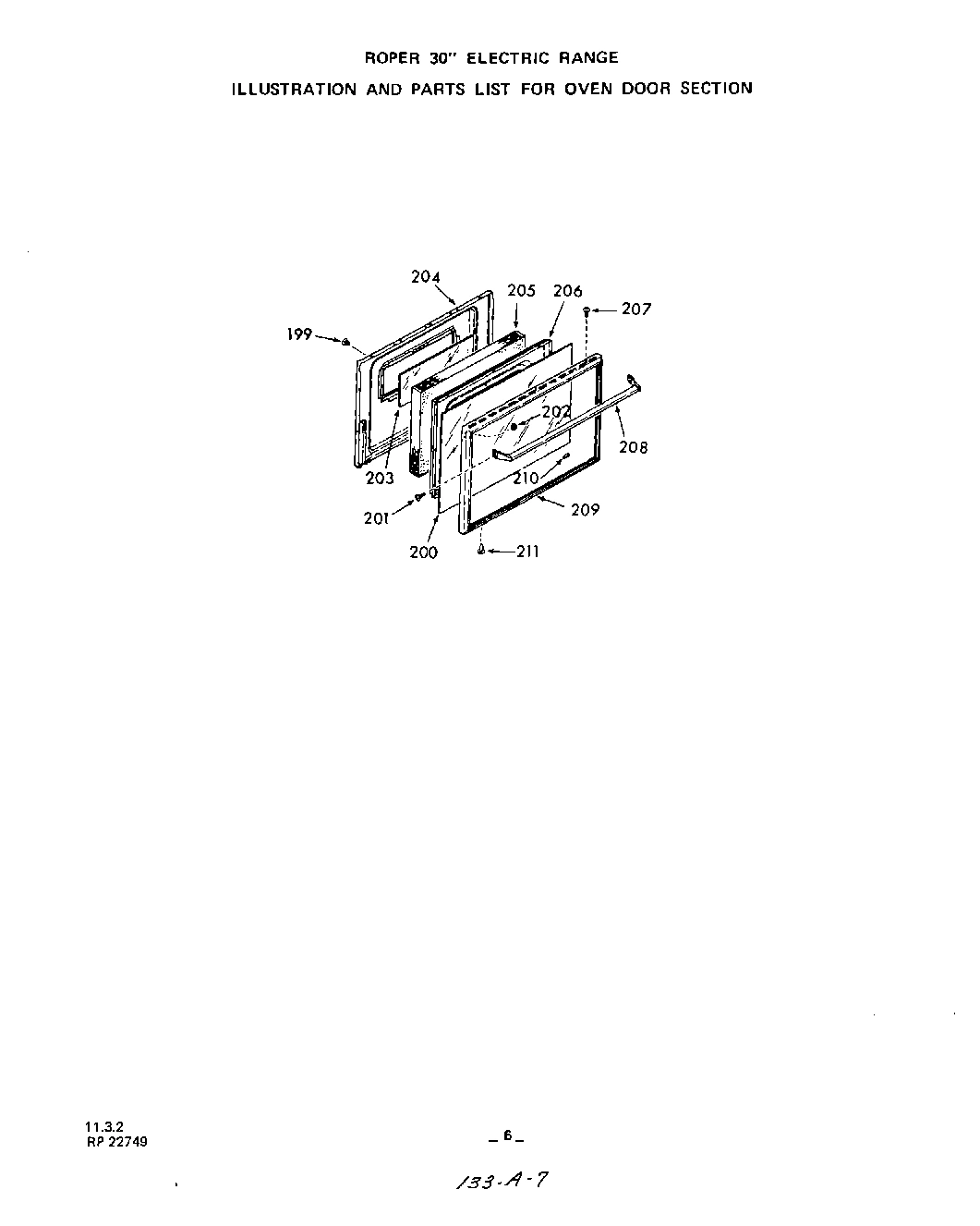 05 - OVEN DOOR