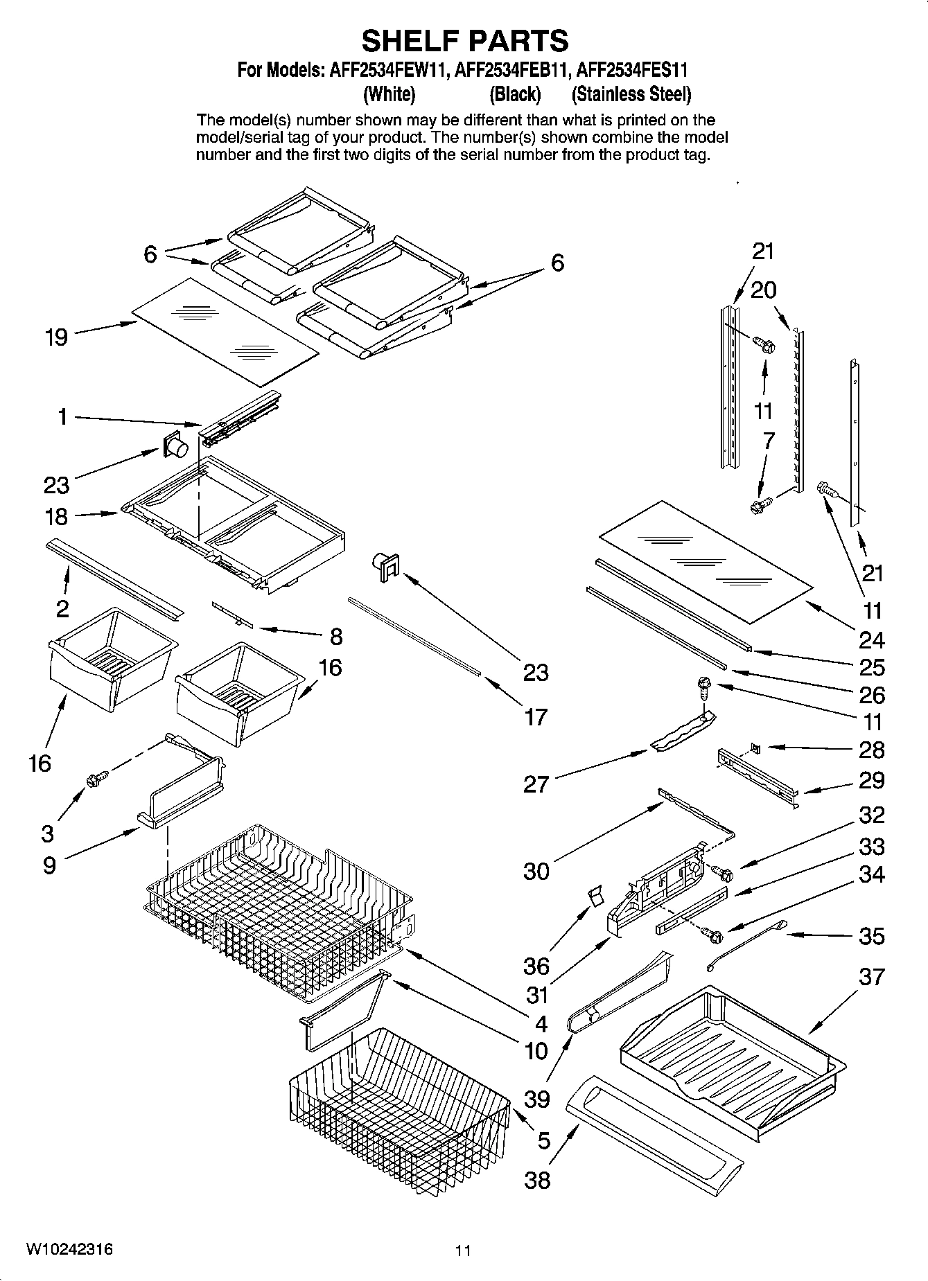 07 - SHELF PARTS