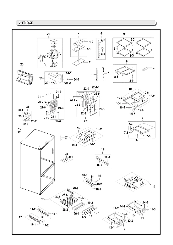 REFRIGERATOR PARTS