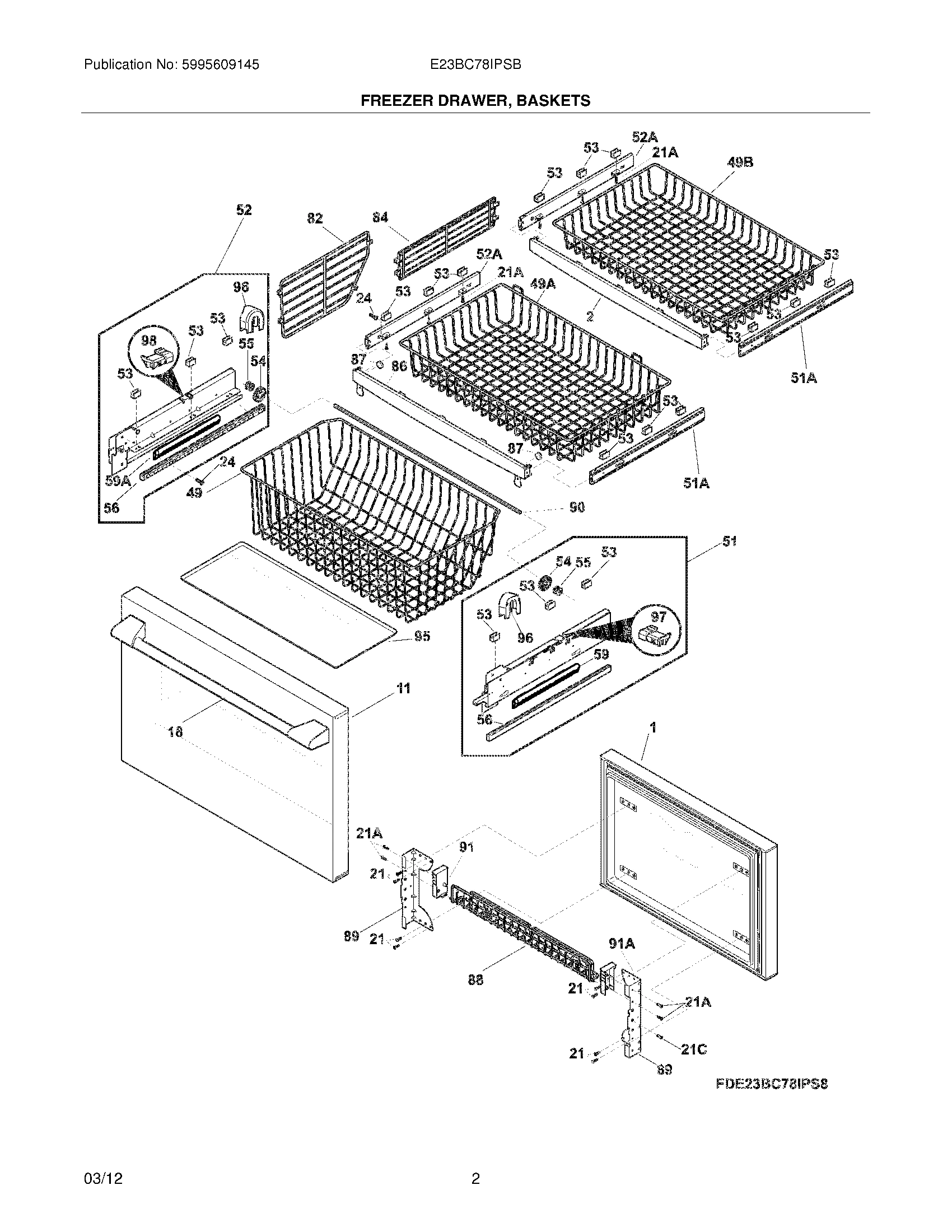 03 - FREEZER DRAWER - BASKET