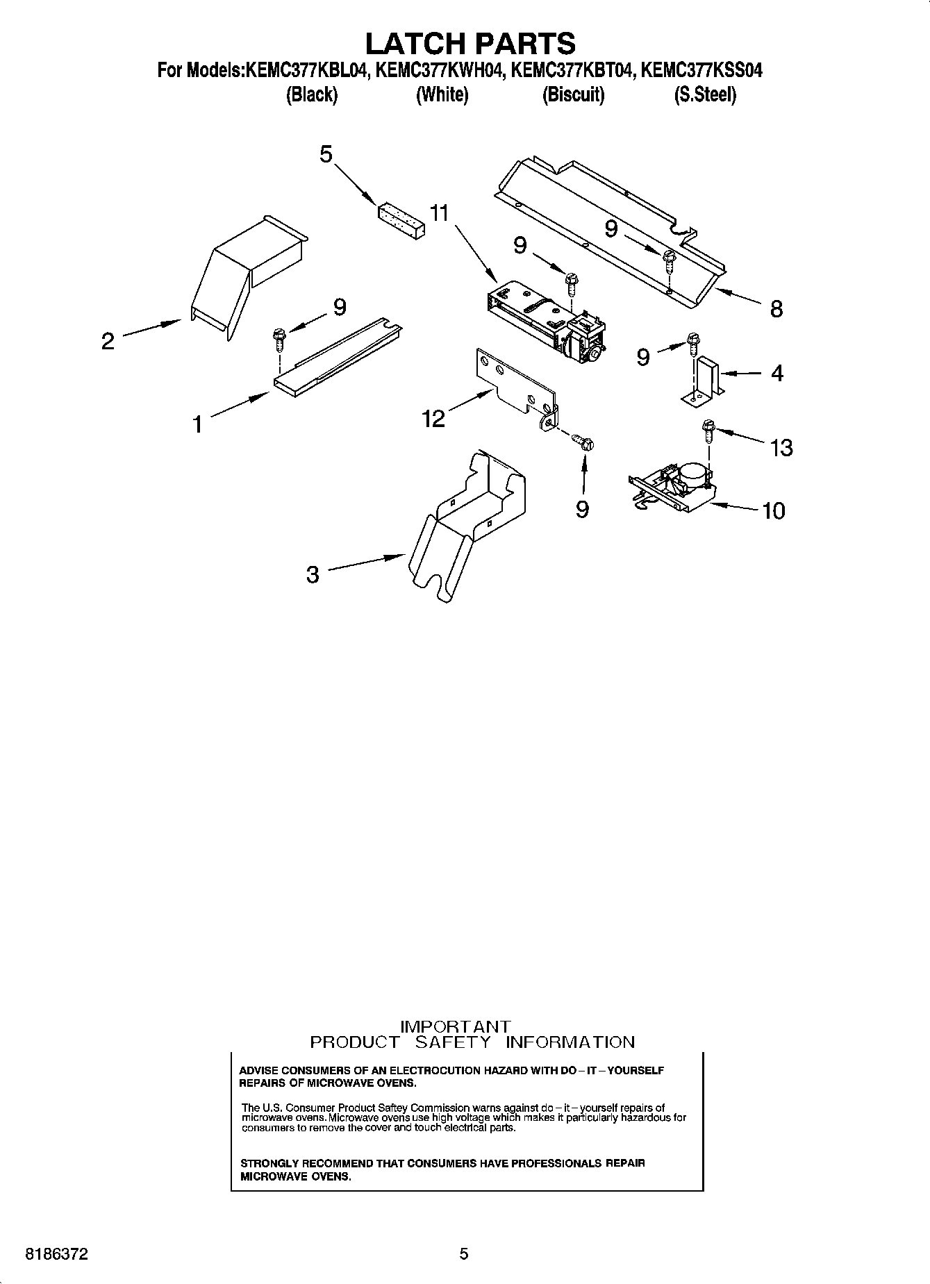 04 - LATCH PARTS