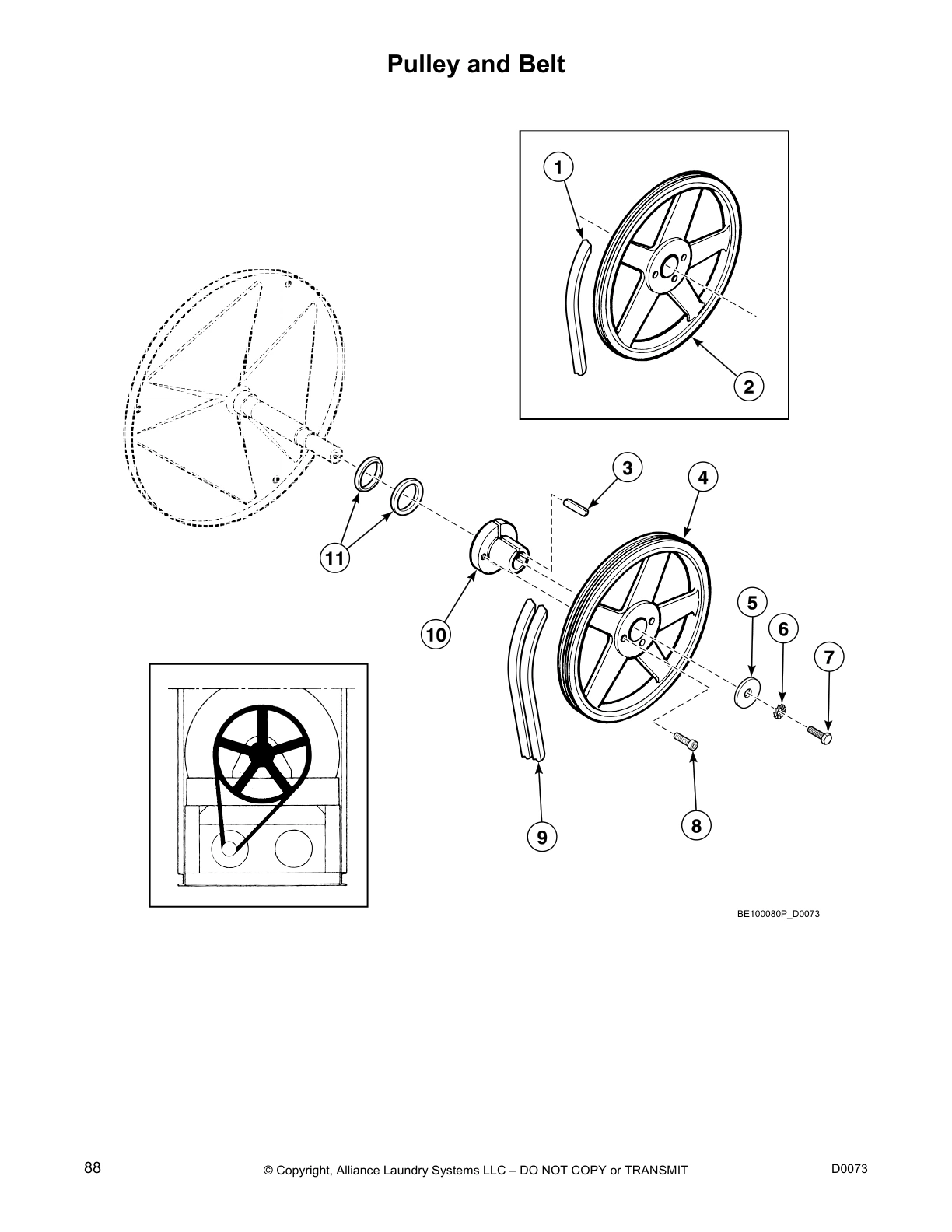 Pulley and Belt