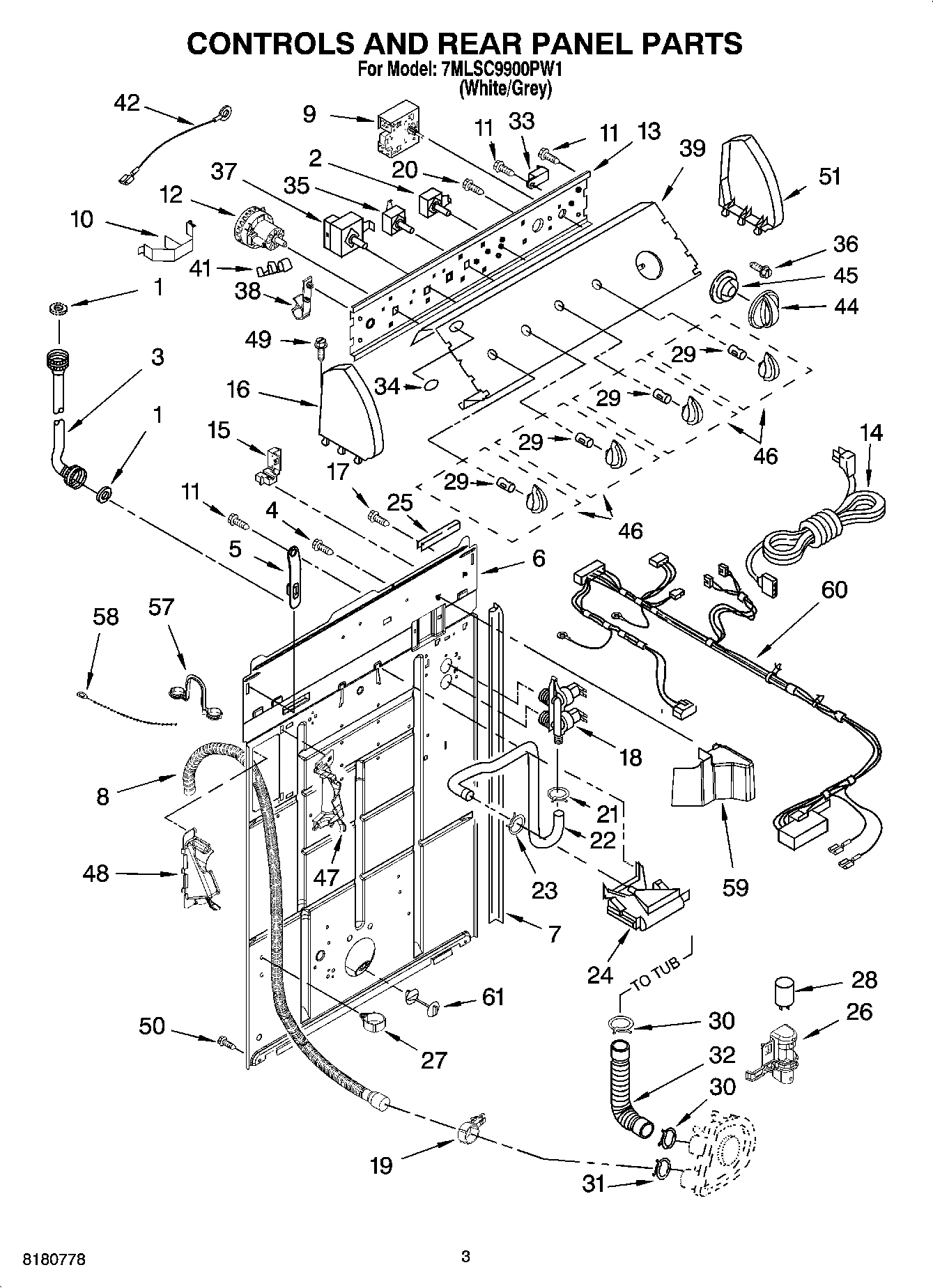 02 - CONTROLS AND REAR PANEL PARTS