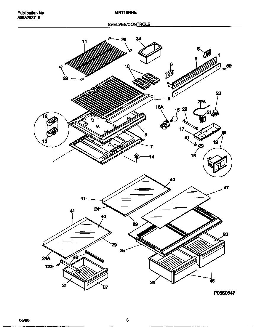 04 - SHELVES/CONTROLS