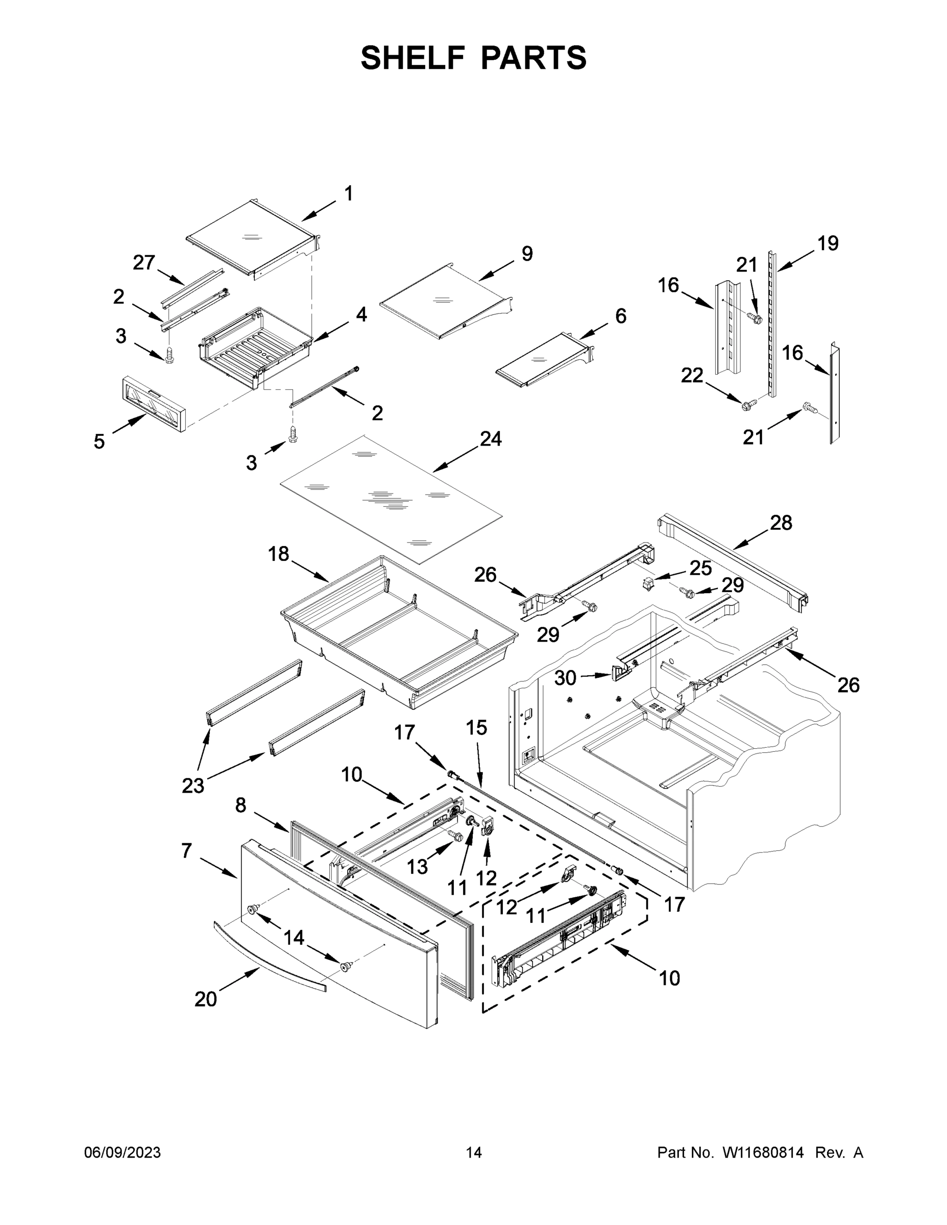 08 - SHELF PARTS