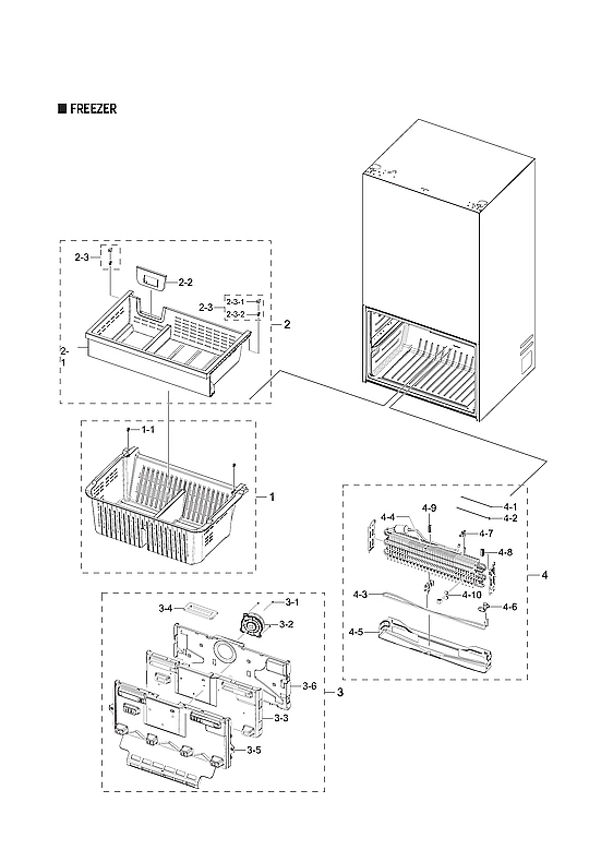 FREEZER PARTS