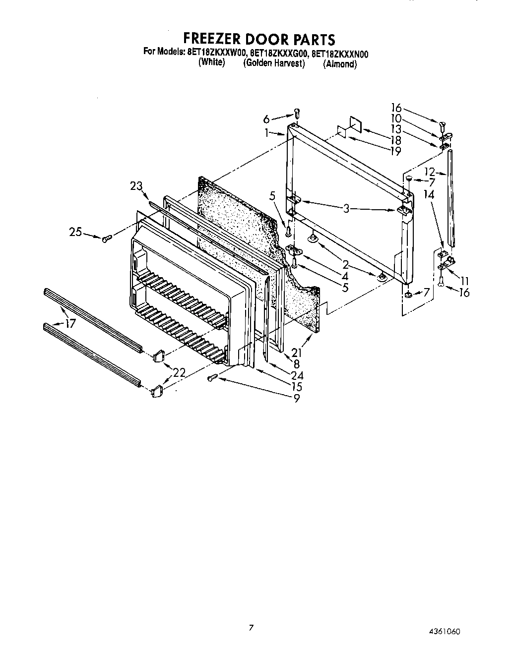 05 - FREEZER DOOR