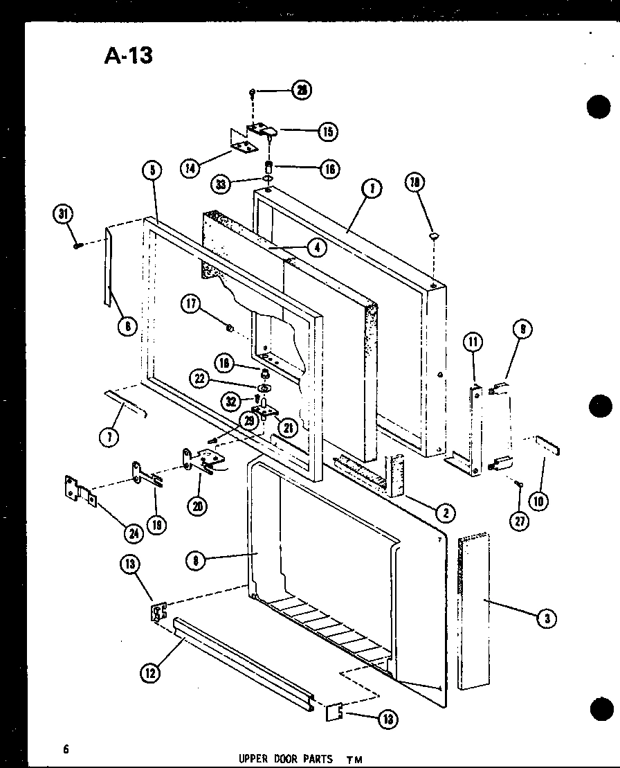 07 - UPPER DOOR PARTS TM