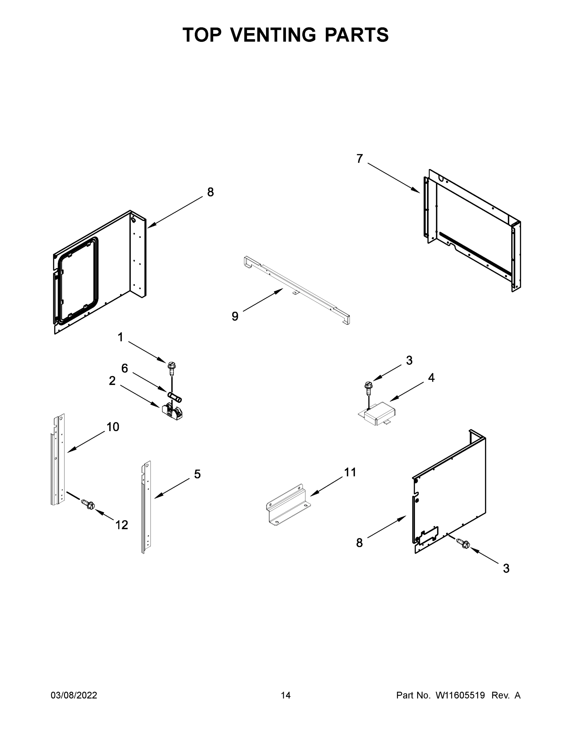 08 - TOP VENTING PARTS