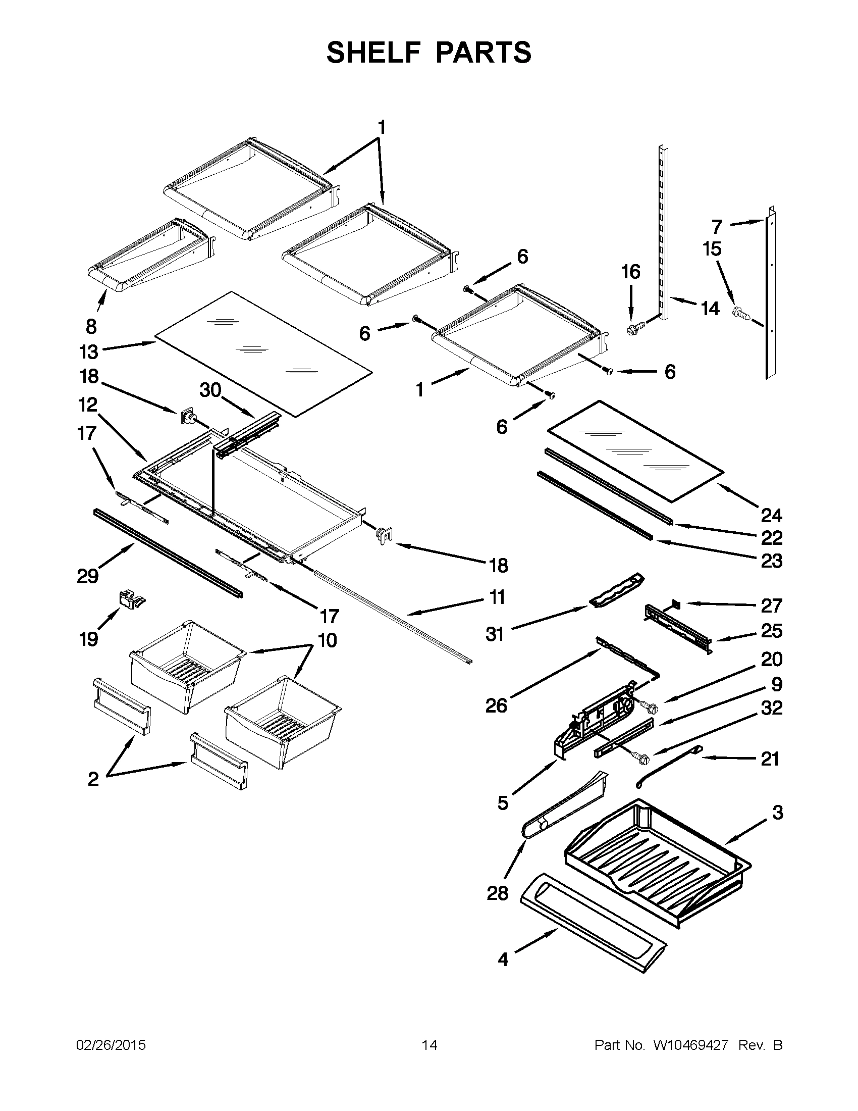 08 - SHELF PARTS