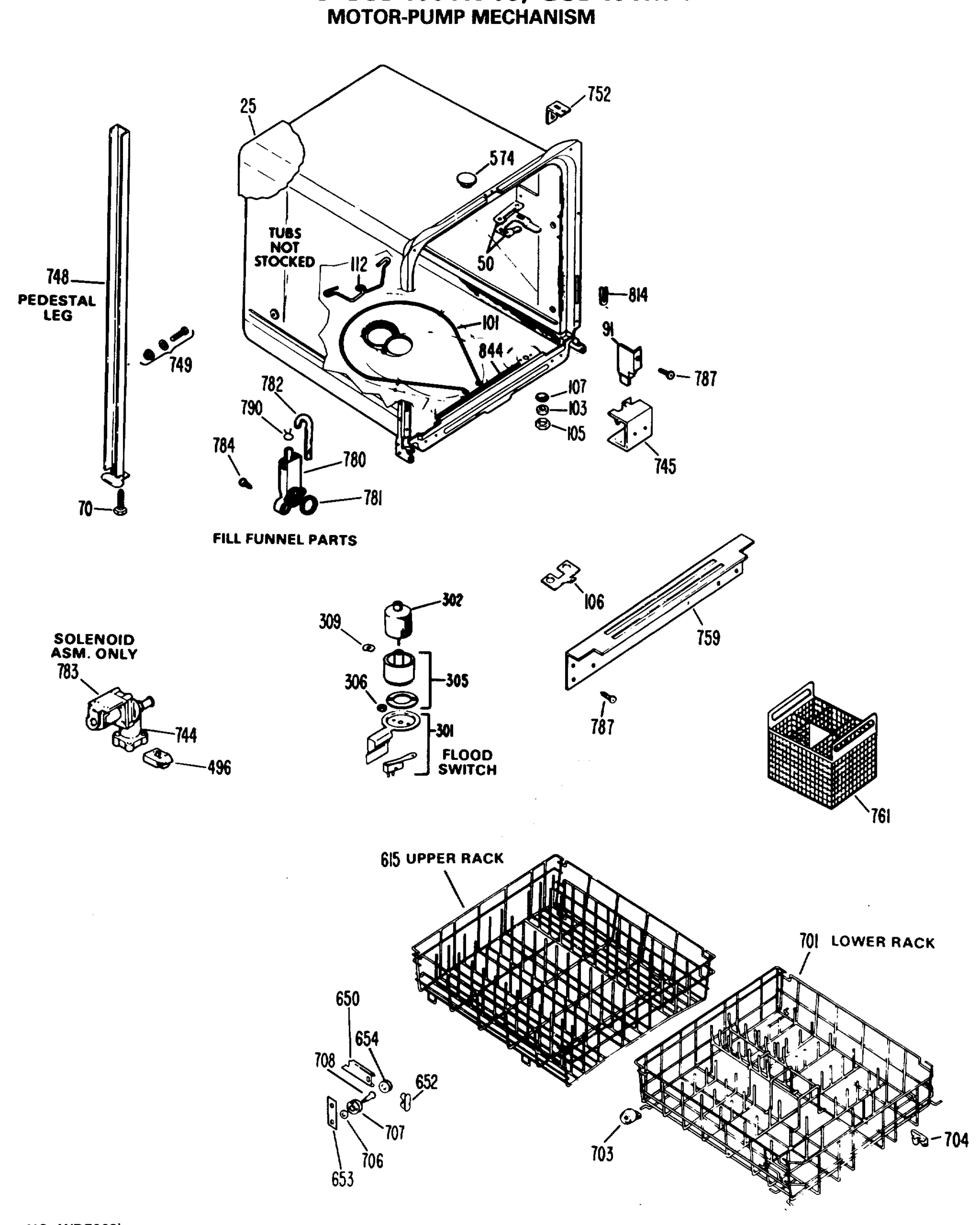 MOTOR-PUMP MECHANISM