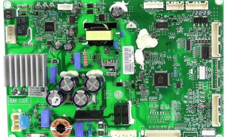 EBR86063017 LG Refrigerator Main PCB Assembly