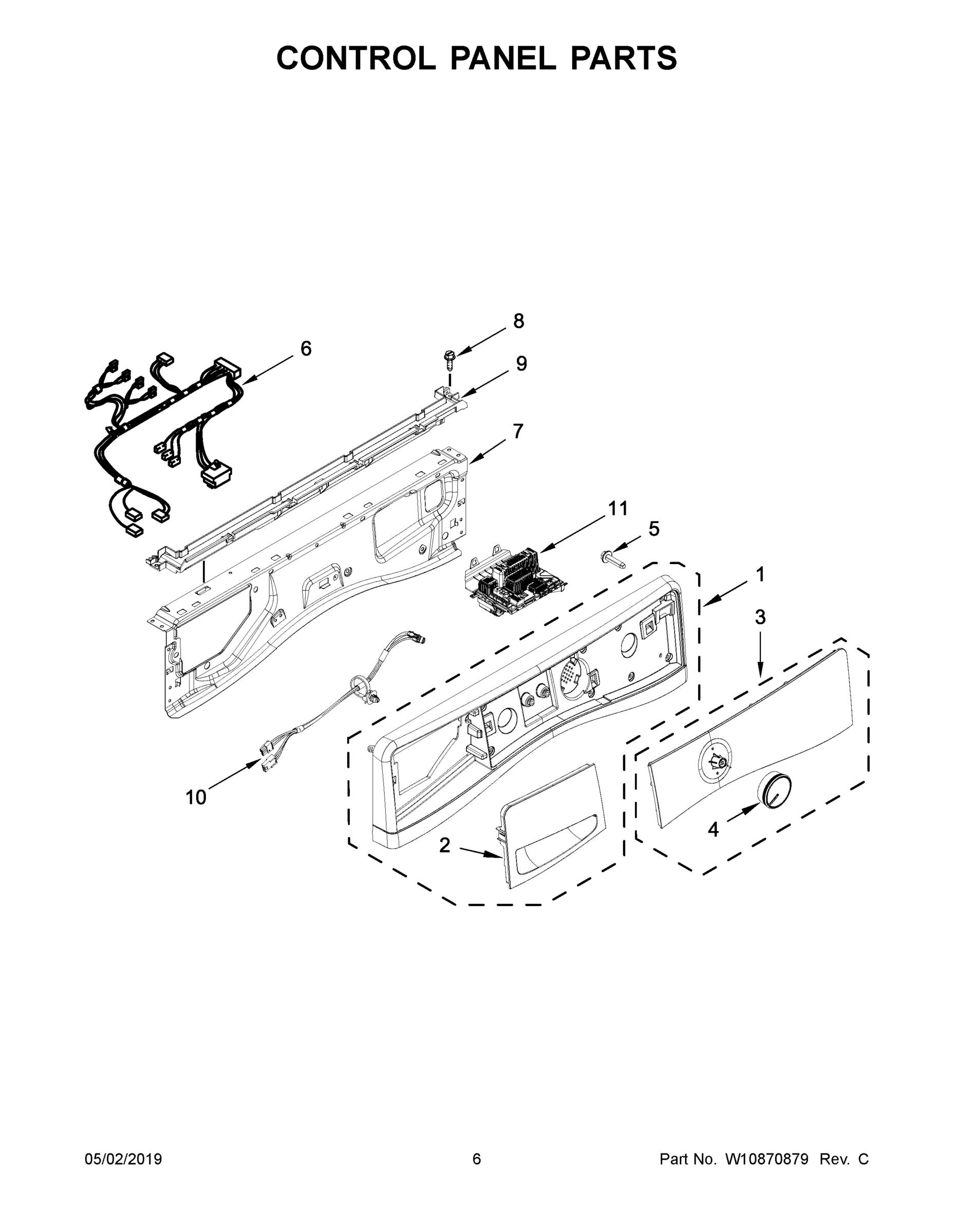 04 - CONTROL PANEL PARTS