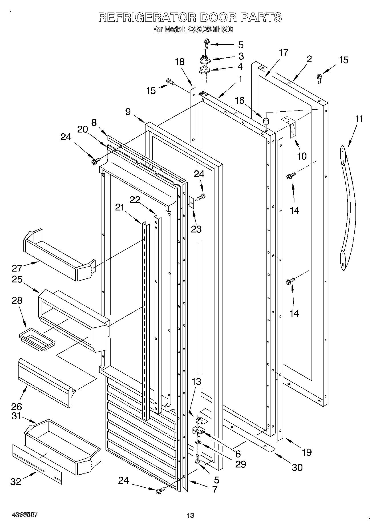 10 - REFRIGERATOR DOOR
