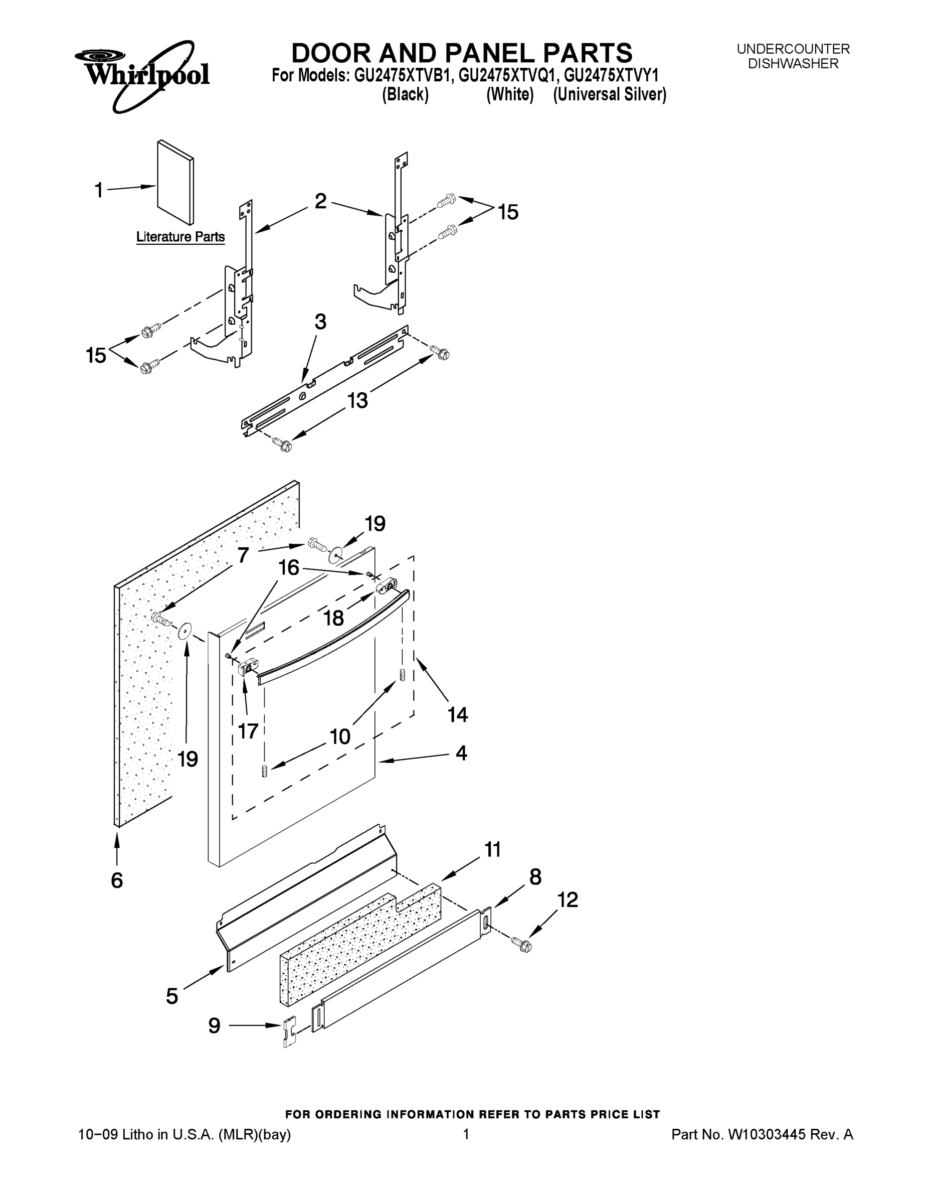 01 - DOOR AND PANEL PARTS