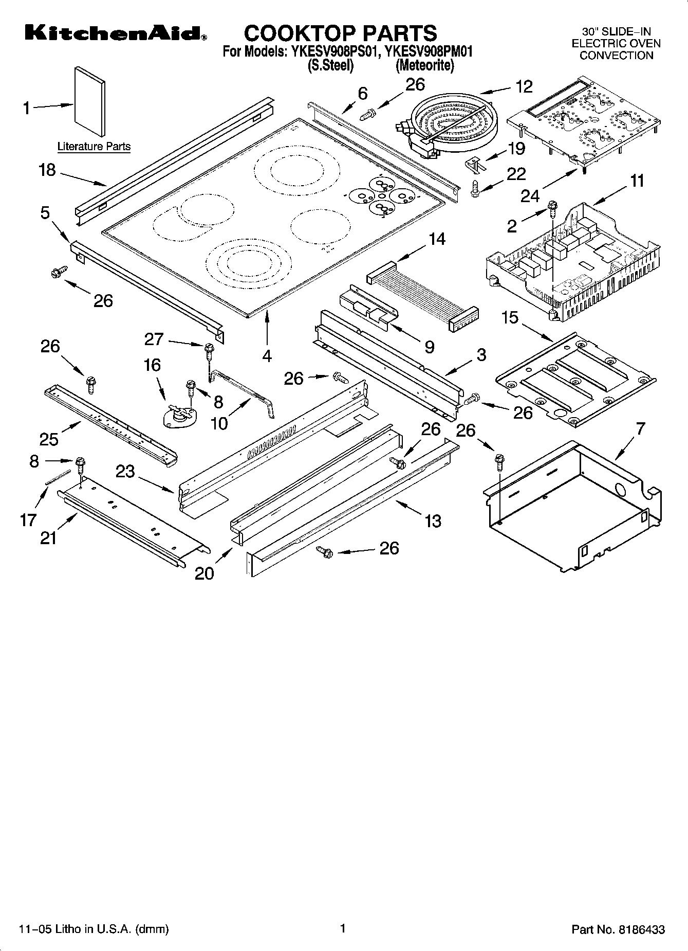01 - COOKTOP PARTS