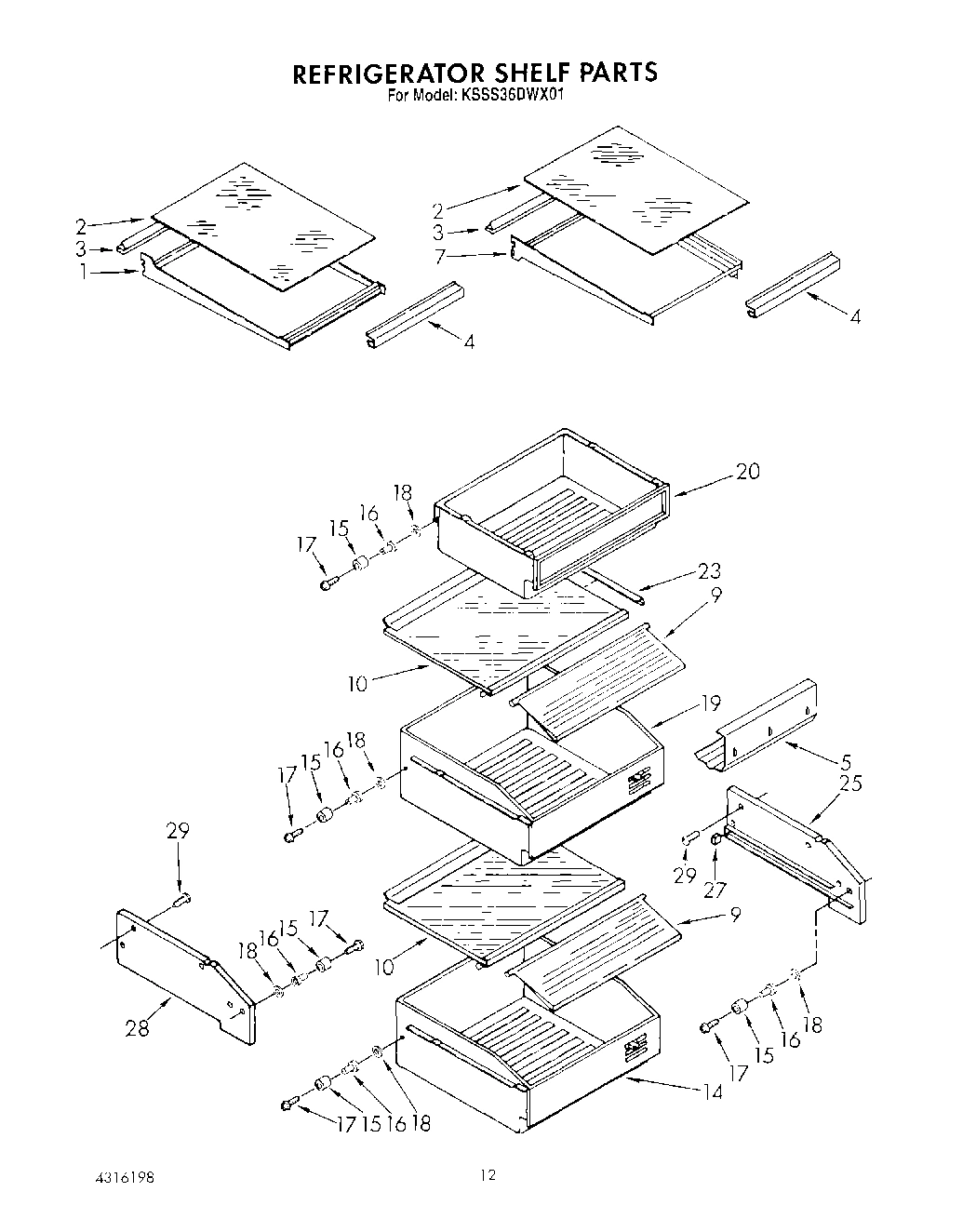 08 - REFRIGERATOR SHELF
