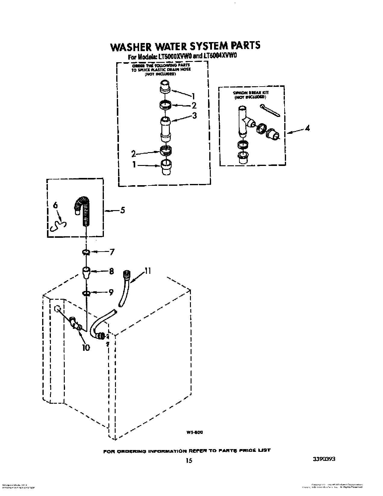 12 - WASHER WATER SYSTEM