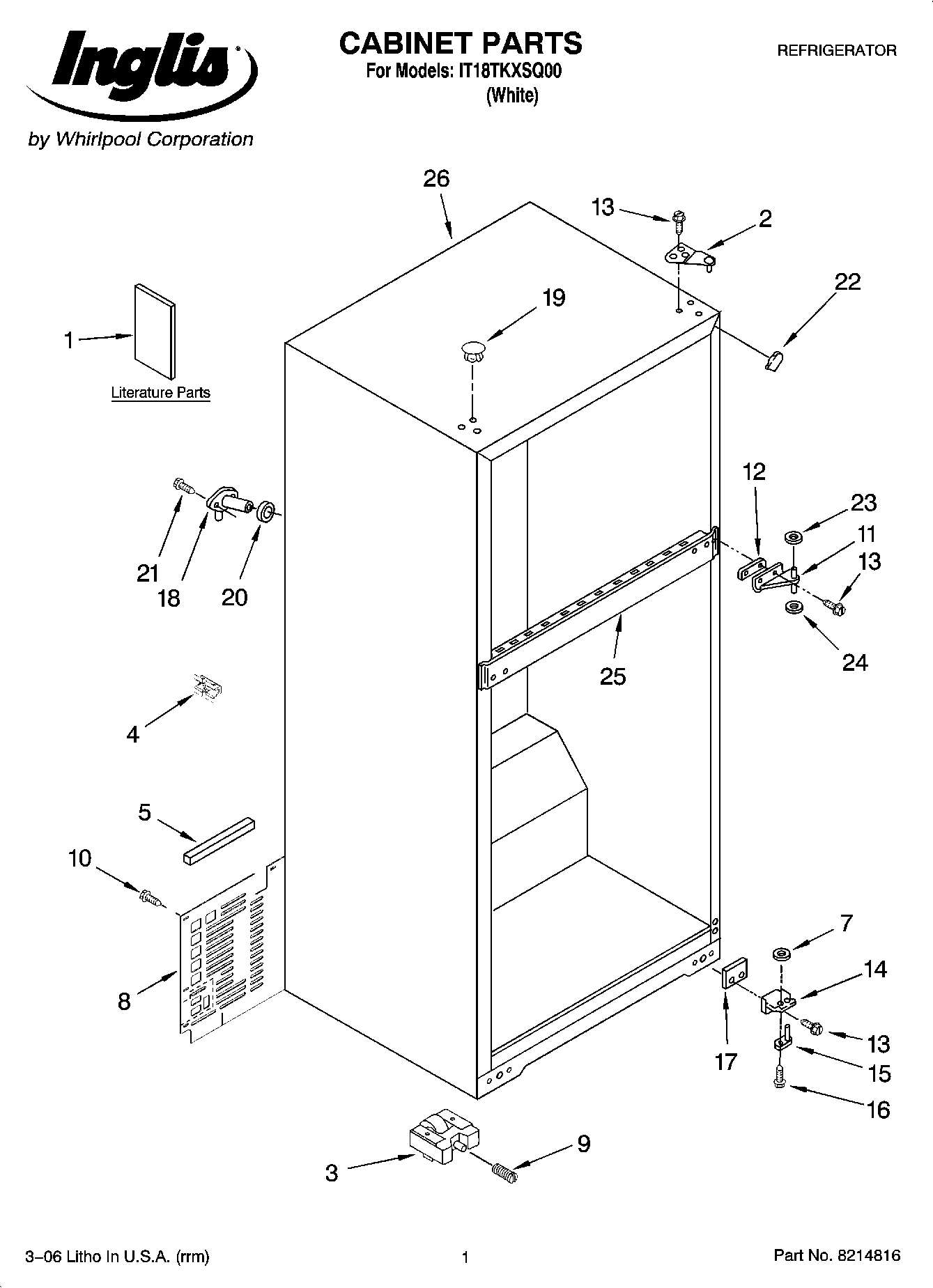 01 - CABINET PARTS