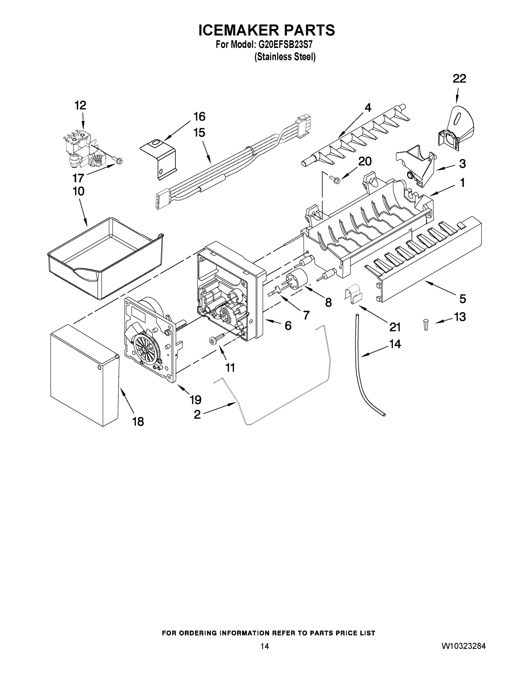 08 - ICEMAKER PARTS
