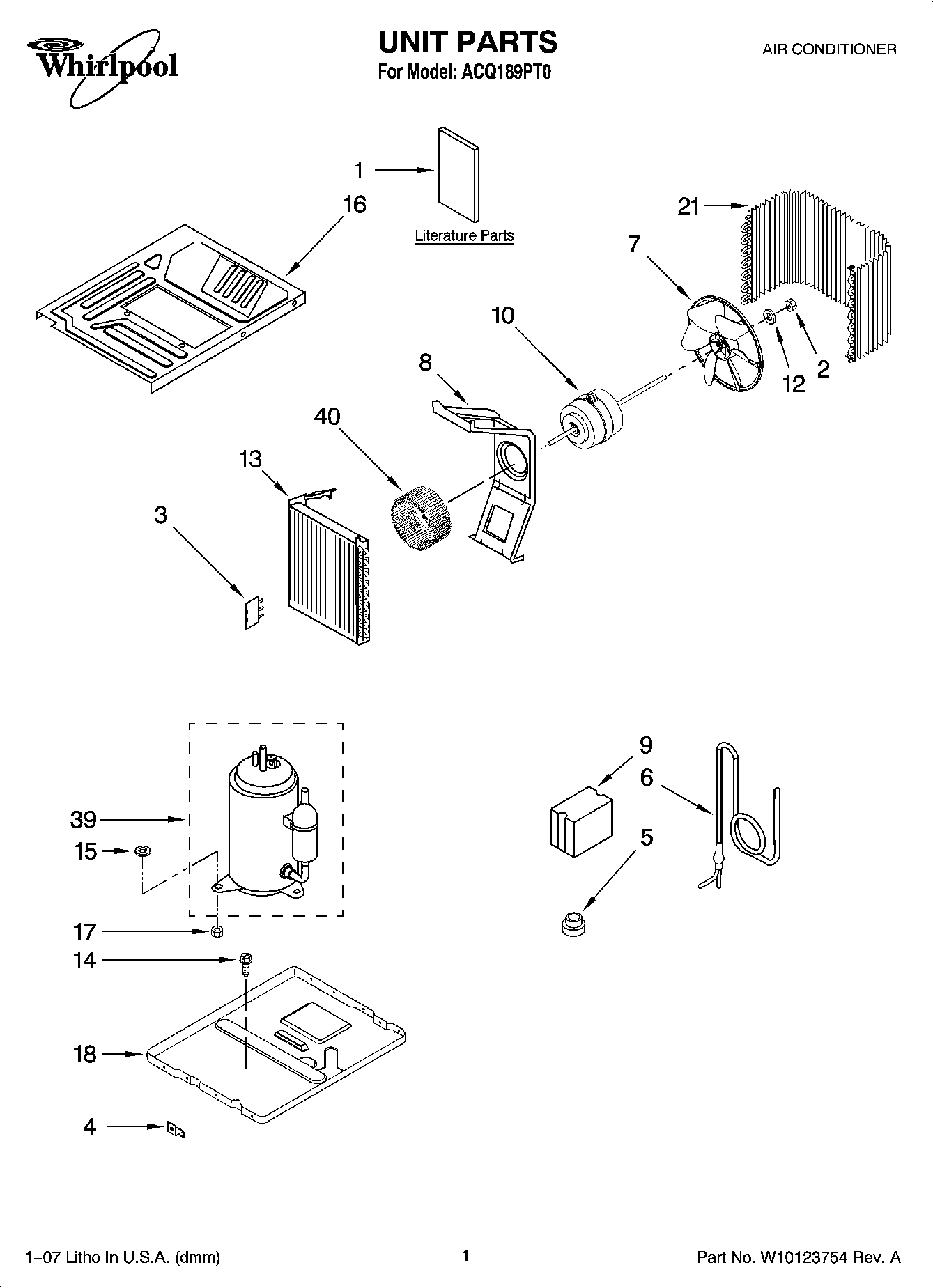 01 - UNIT PARTS