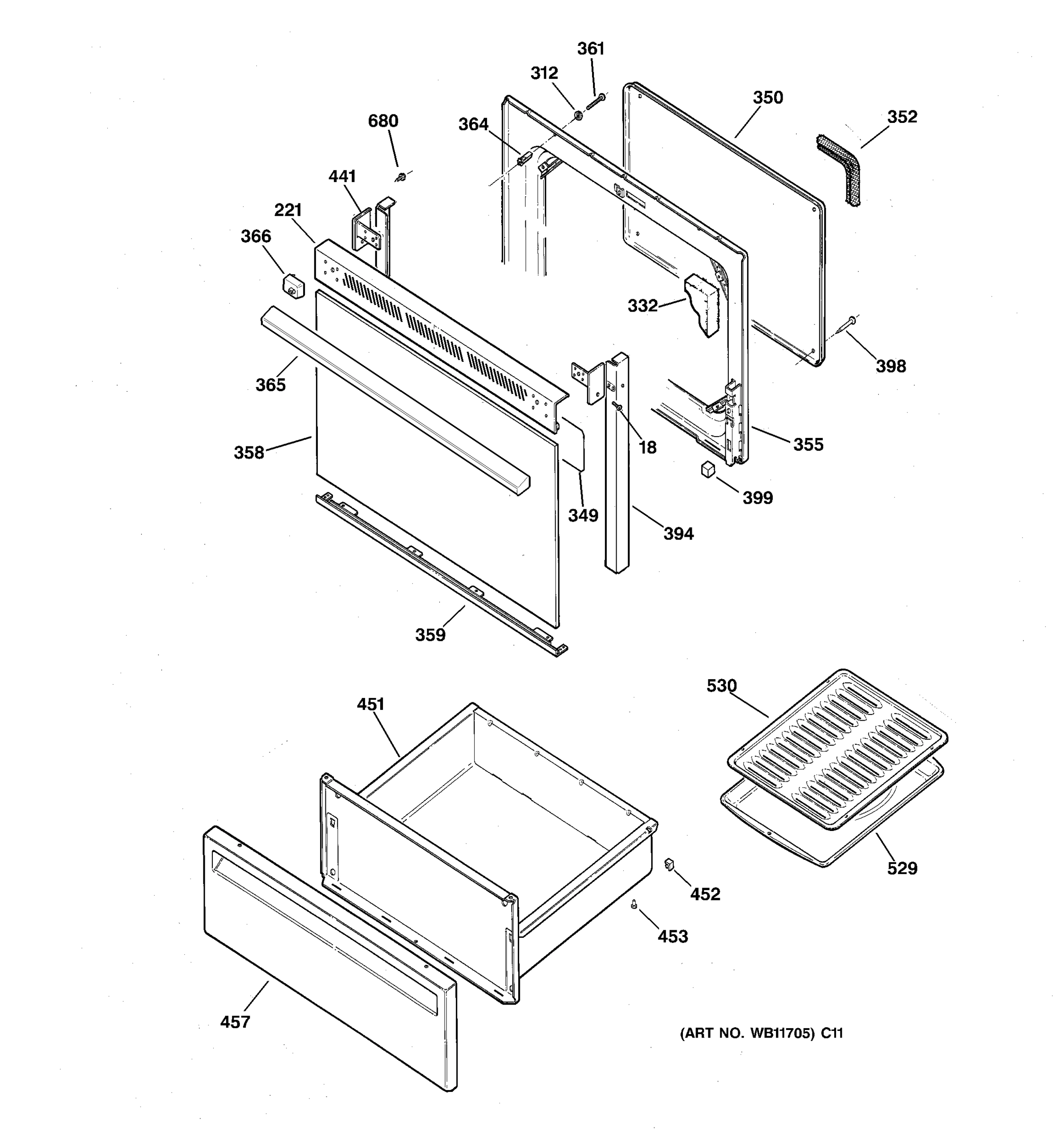 DOOR & DRAWER PARTS