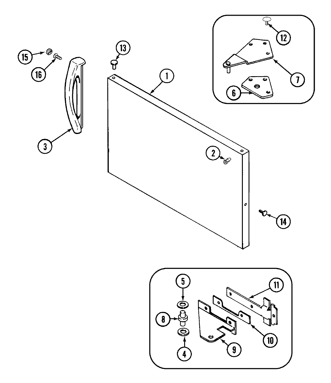 03 - FREEZER OUTER DOOR