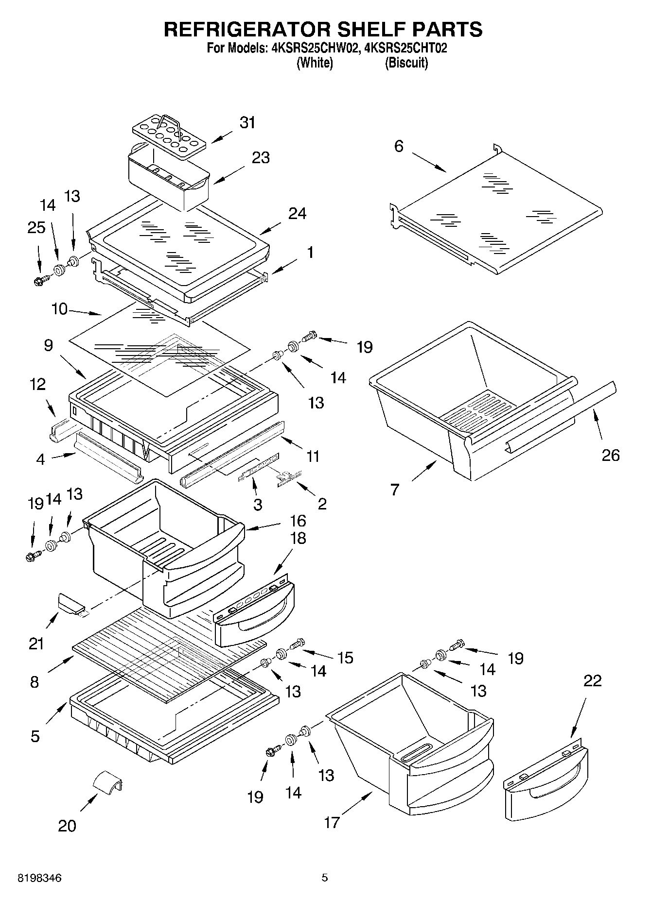 04 - REFRIGERATOR SHELF