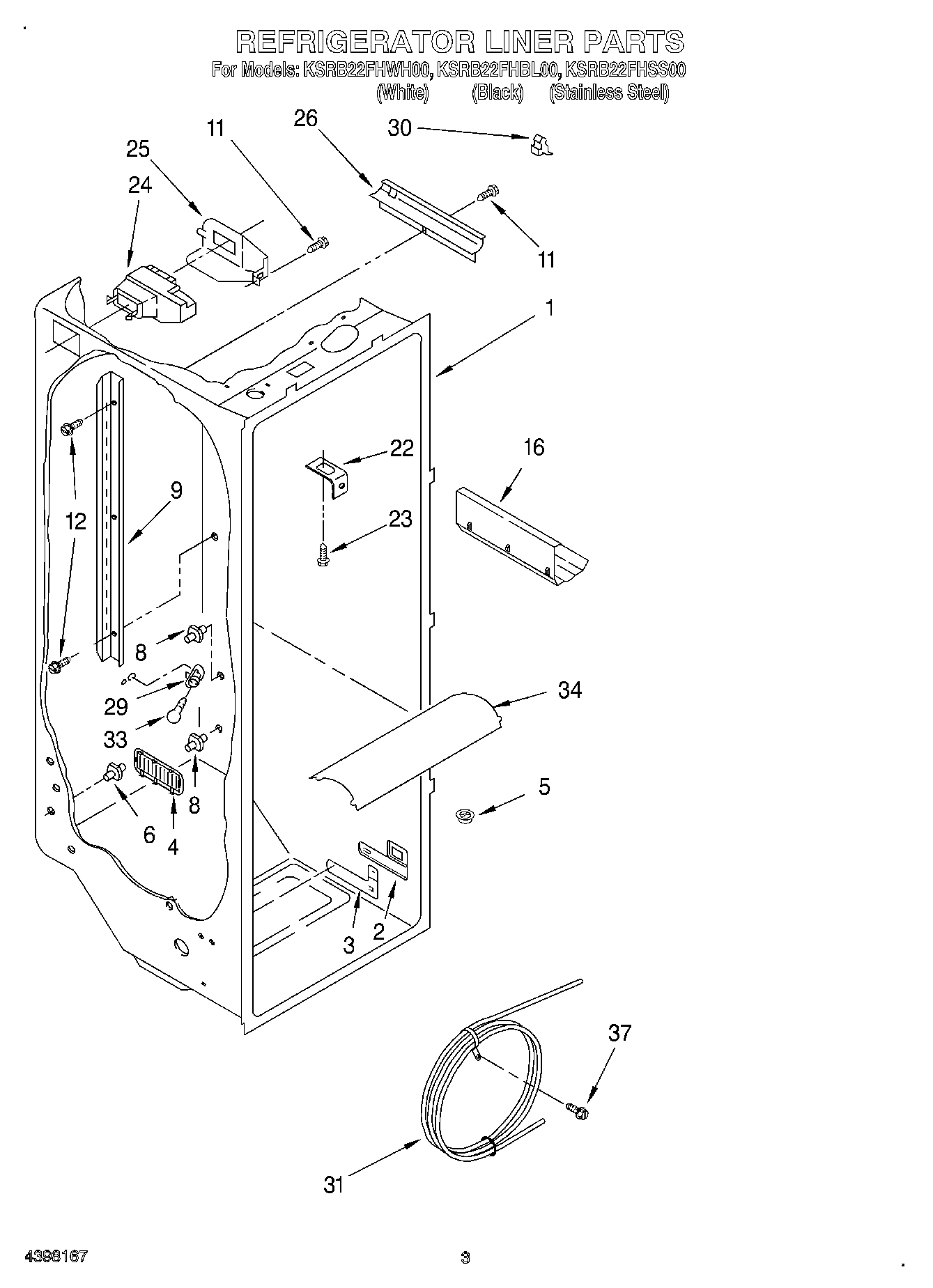 02 - REFRIGERATOR LINER