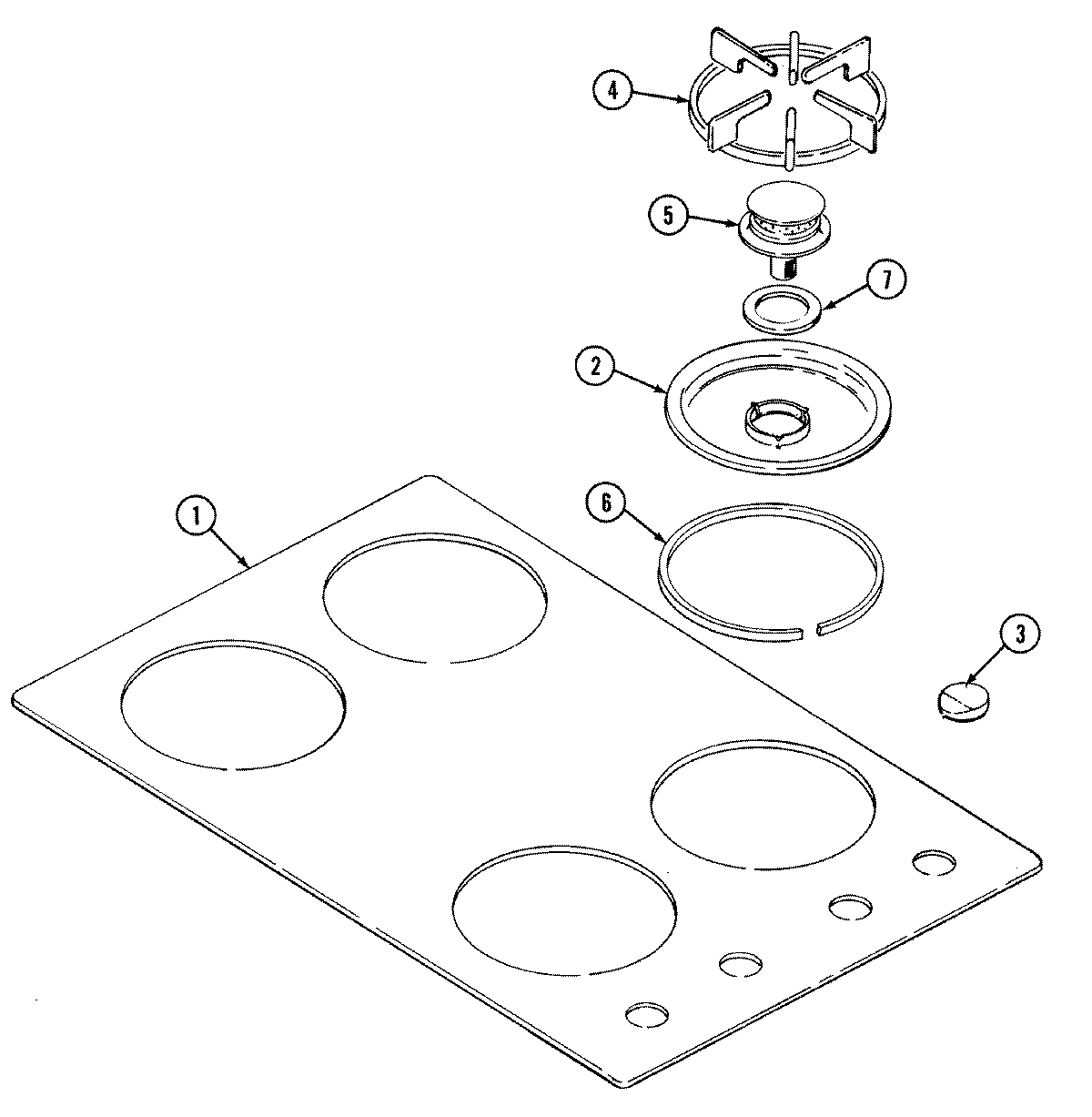 02 - TOP ASSEMBLY (CSG7000BAx)