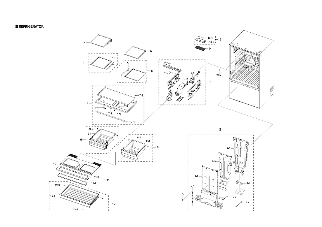 REFRIGERATOR PARTS