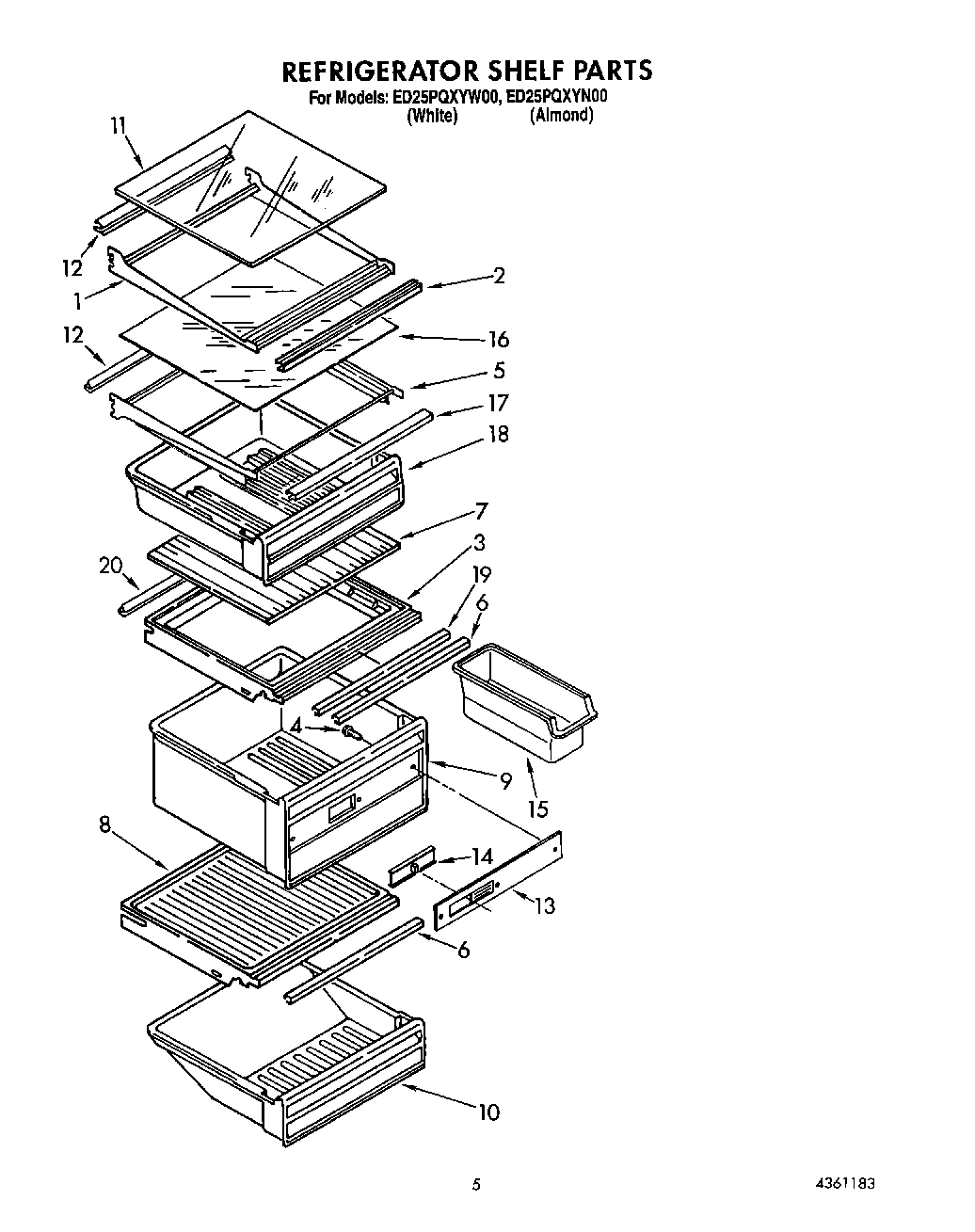 04 - REFRIGERATOR SHELF