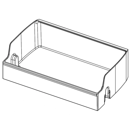 DA97-21960E Samsung Refrigerator Middle Guard