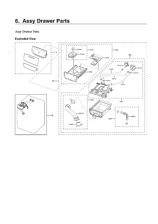 Drawer Parts Assembly
