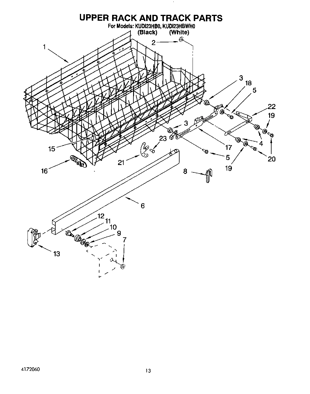 10 - UPPER RACK AND TRACK
