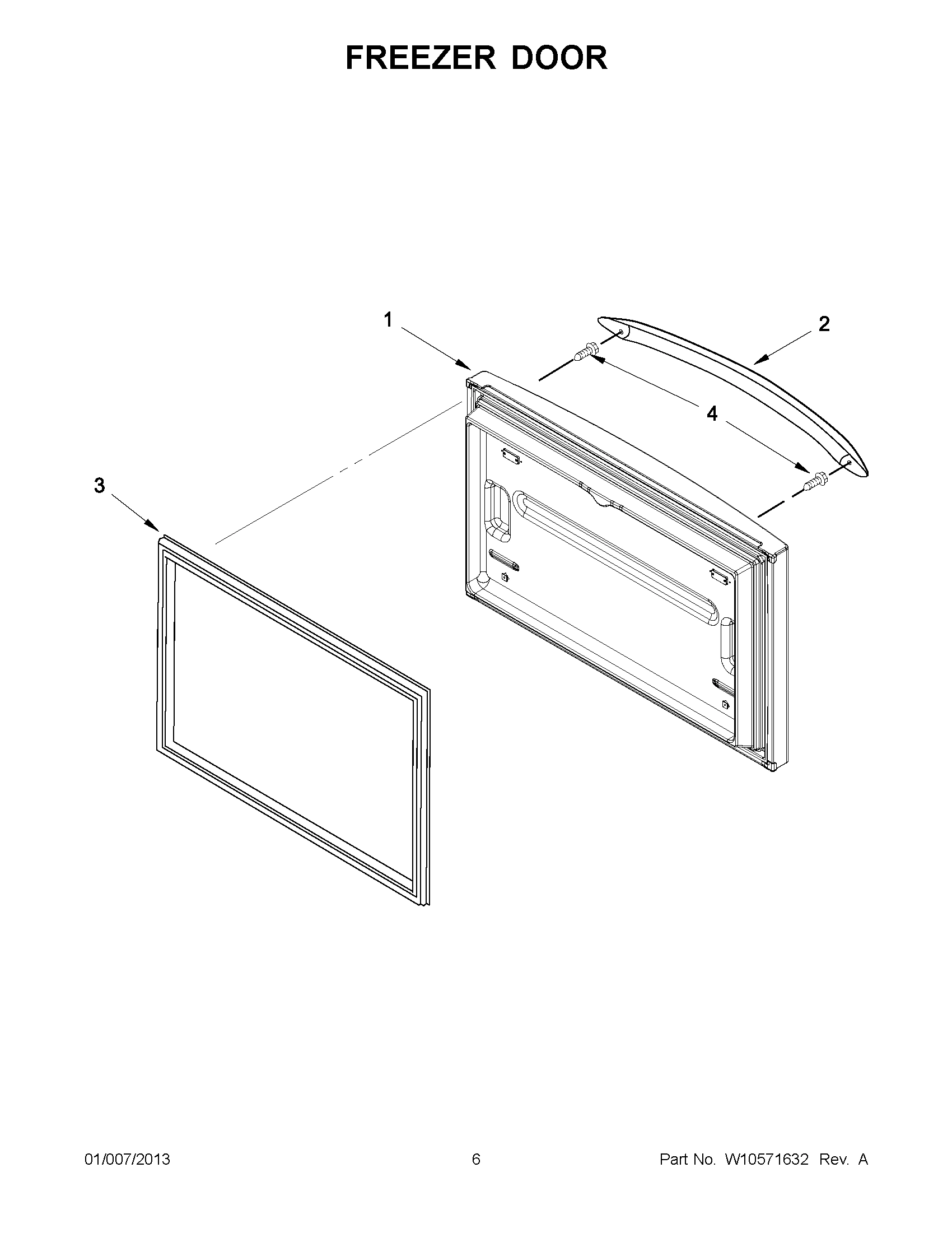 03 - FREEZER DOOR