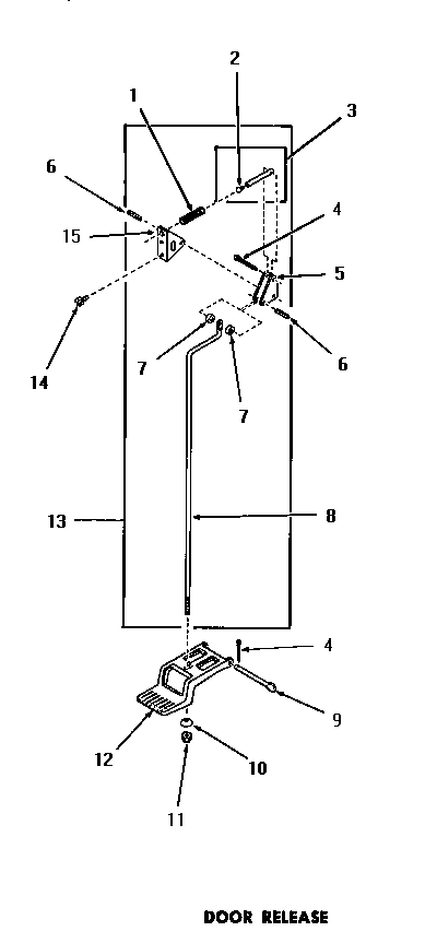 11 - DOOR RELEASE