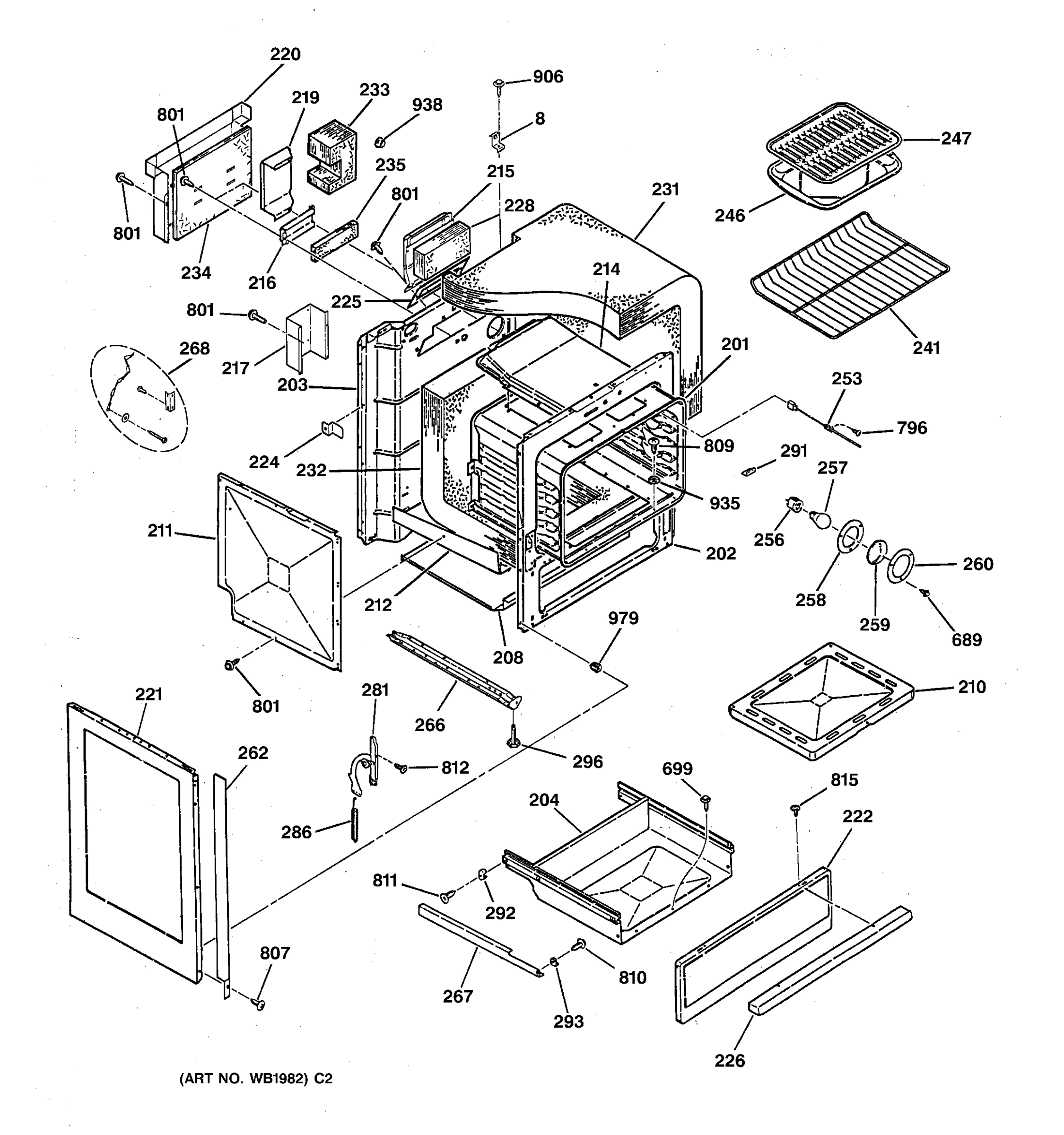 OVEN BODY