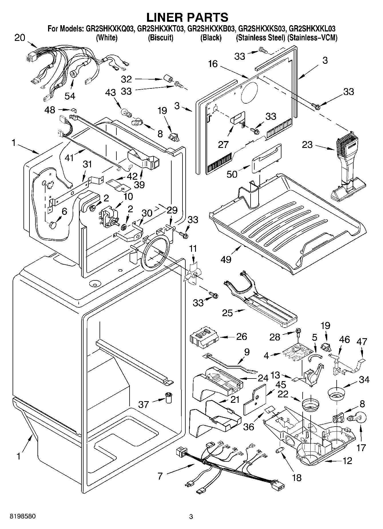 02 - LINER PARTS