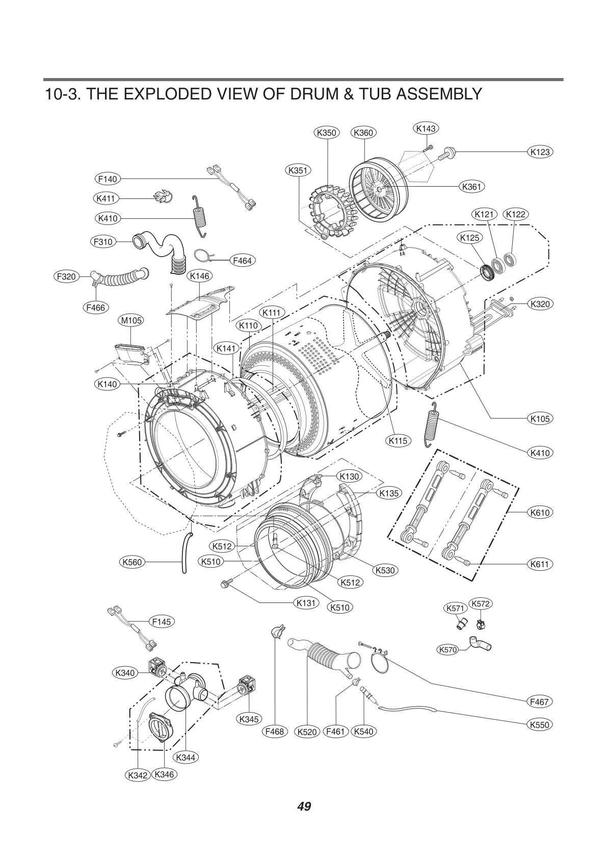 DRUM & TUB ASSEMBLY