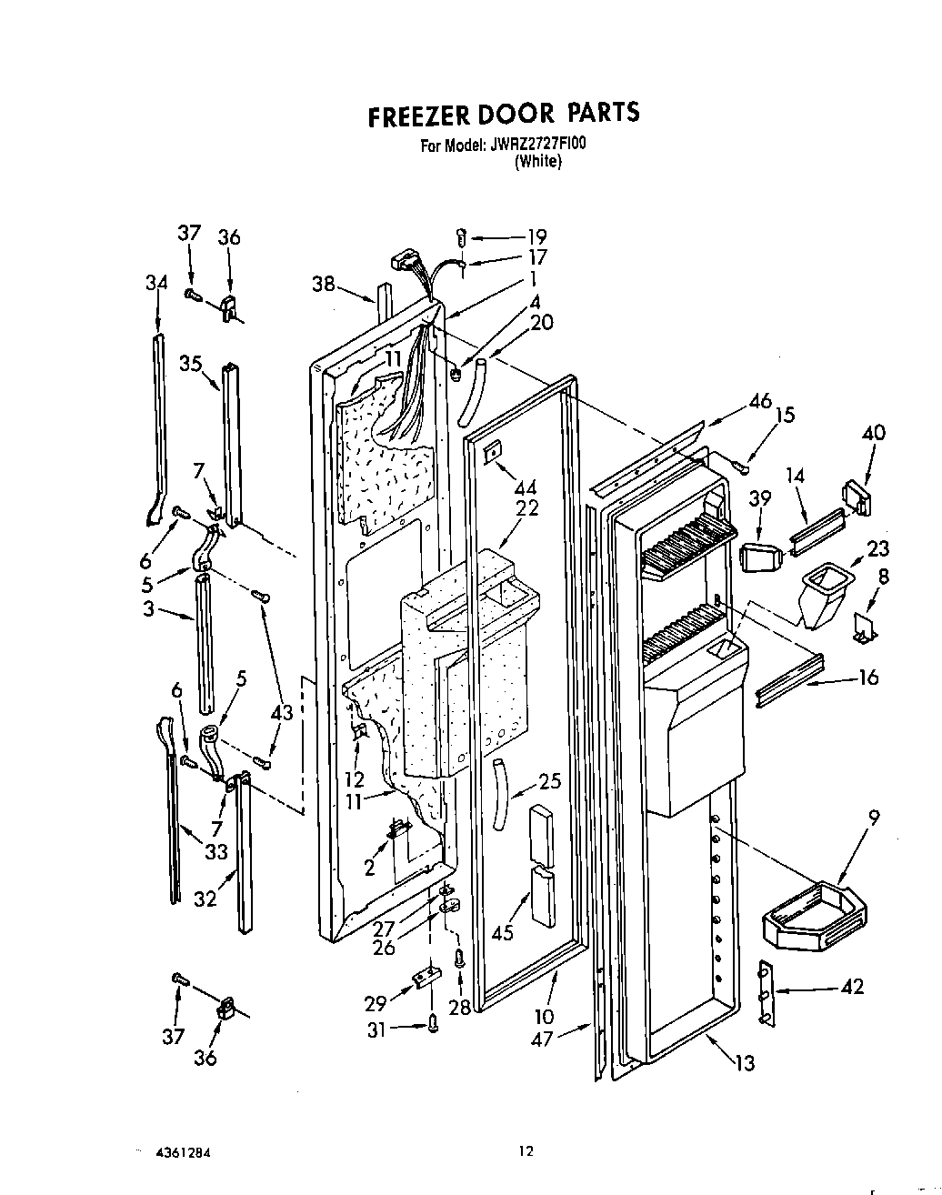 09 - FREEZER DOOR