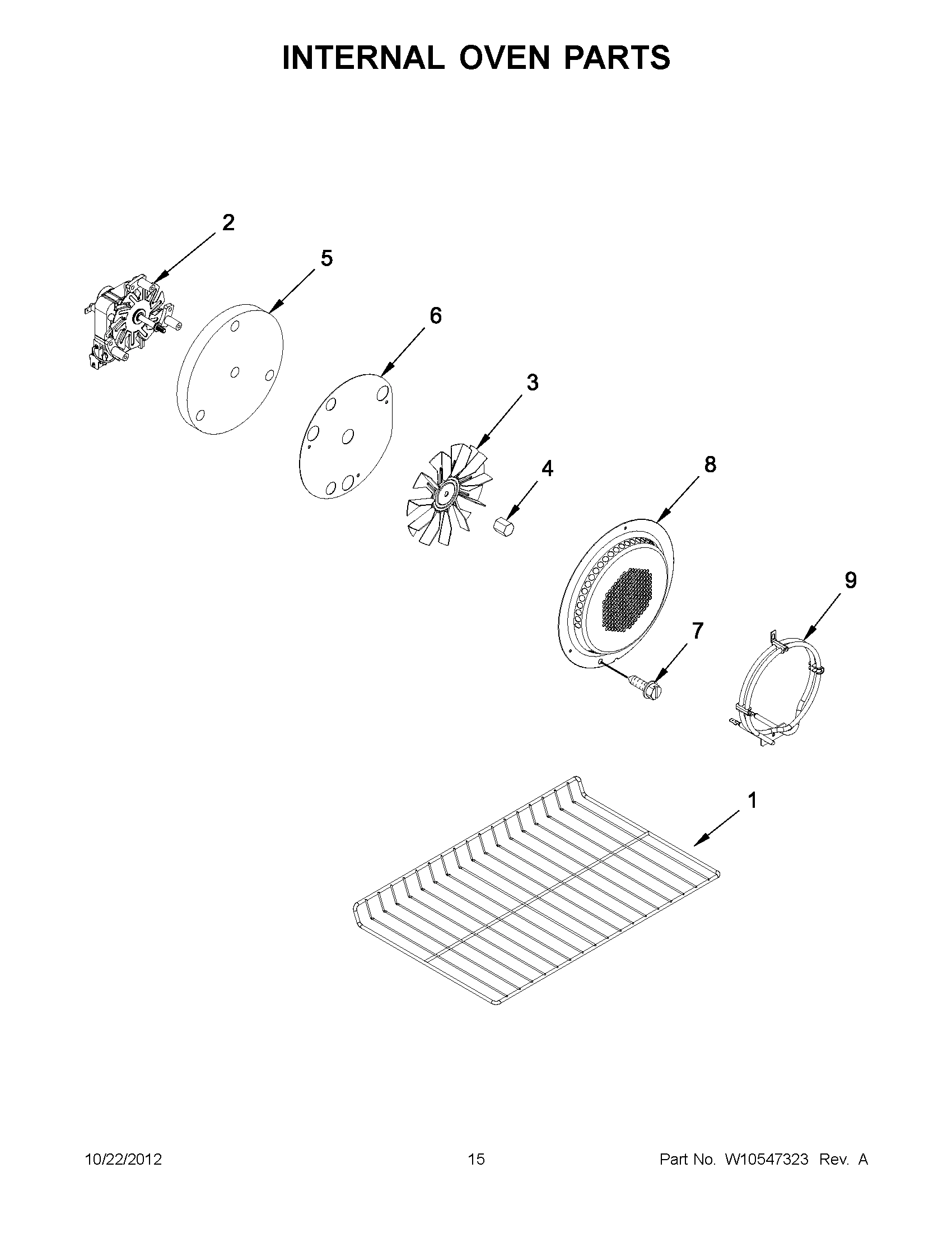 07 - INTERNAL OVEN PARTS