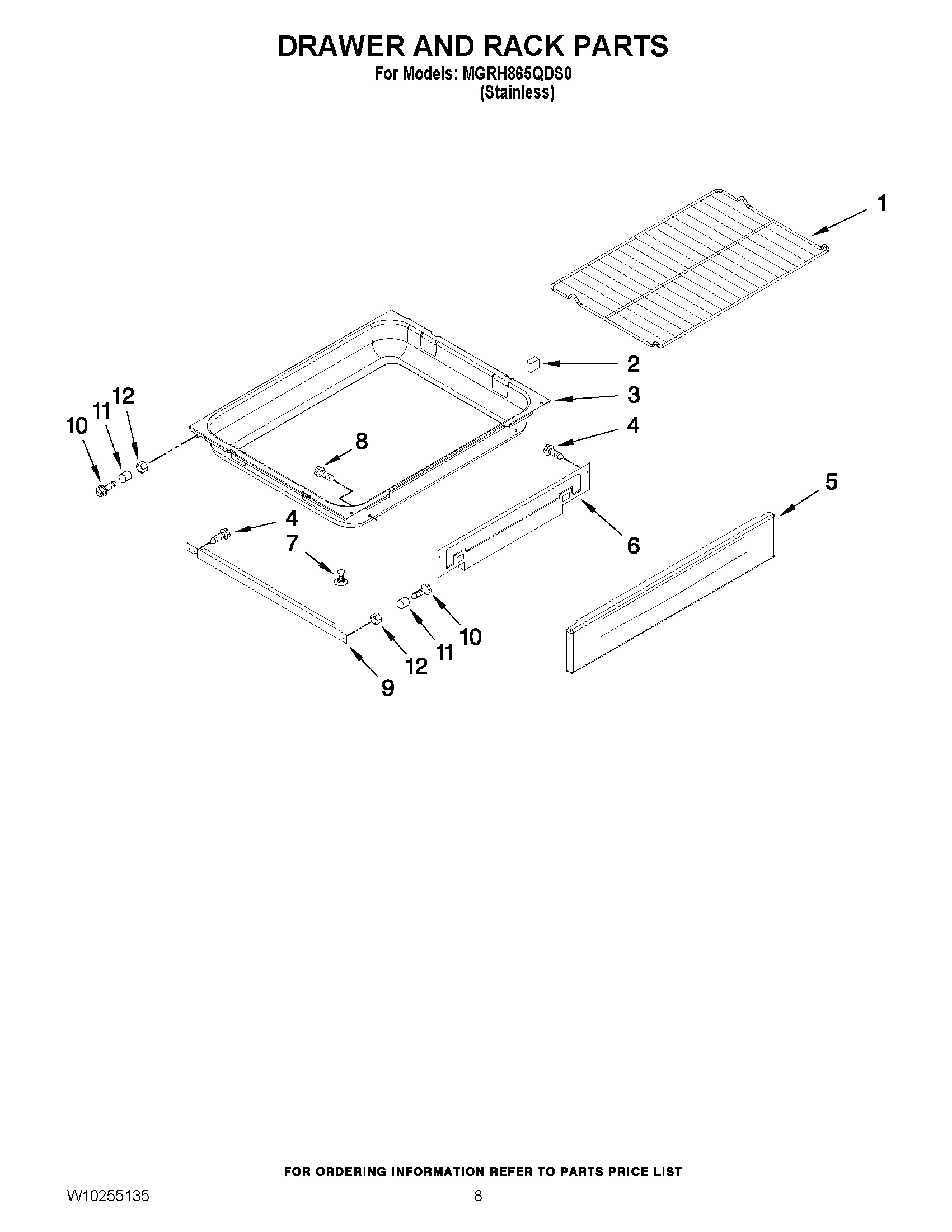 06 - DRAWER AND RACK PARTS