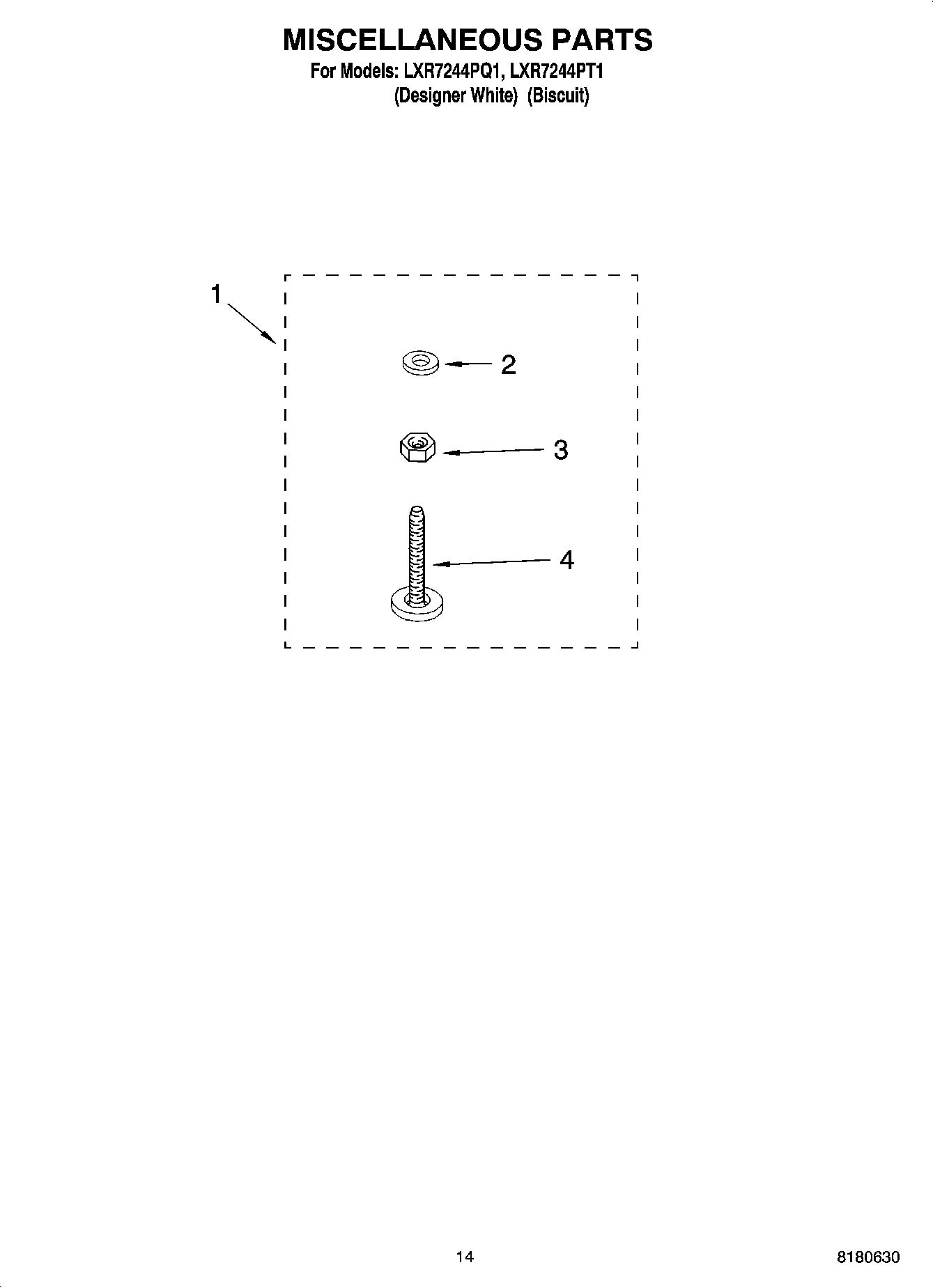 10 - MISCELLANEOUS PARTS, OPTIONAL PARTS