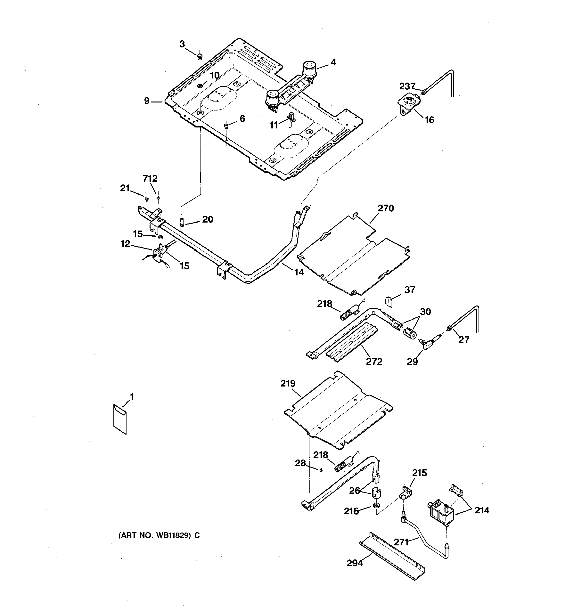 GAS & BURNER PARTS