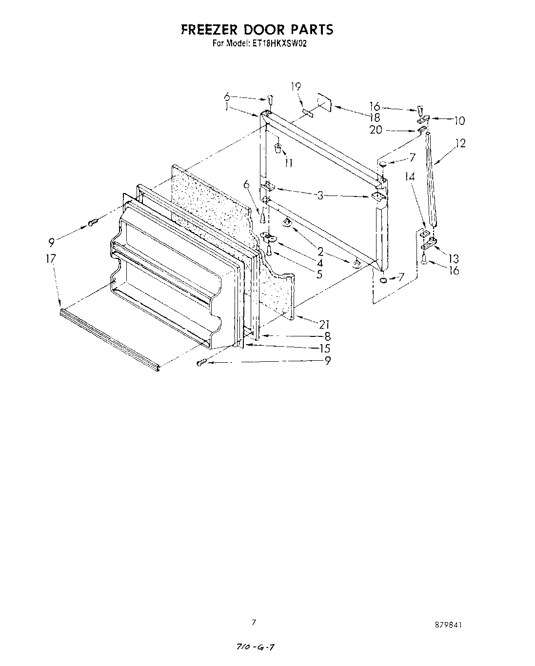 06 - FREEZER DOOR