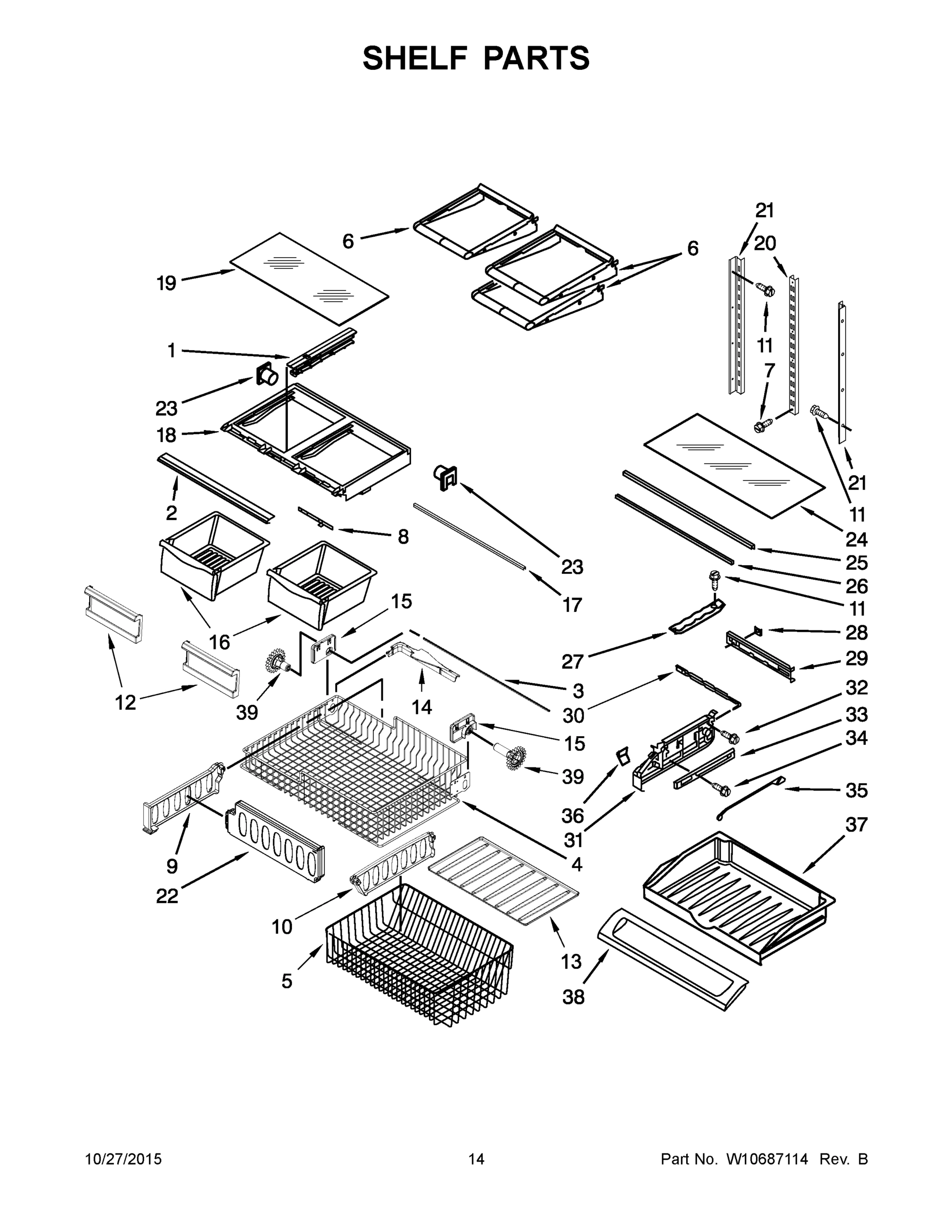 08 - SHELF PARTS