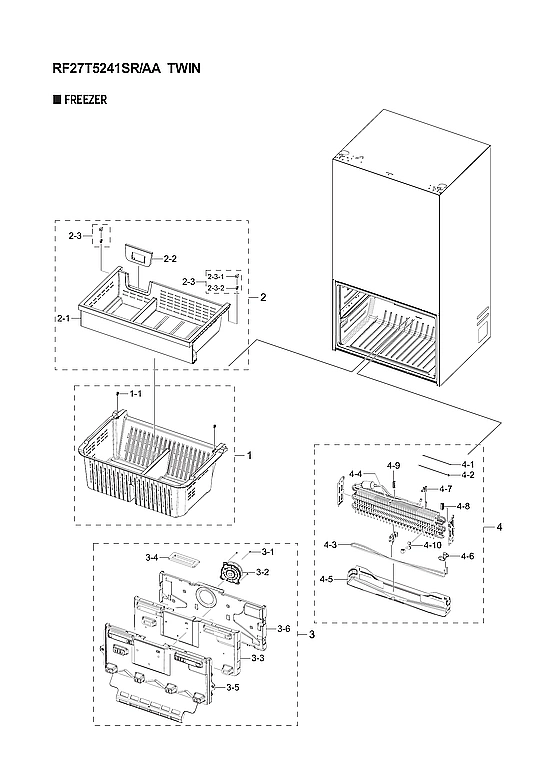 FREEZER PARTS