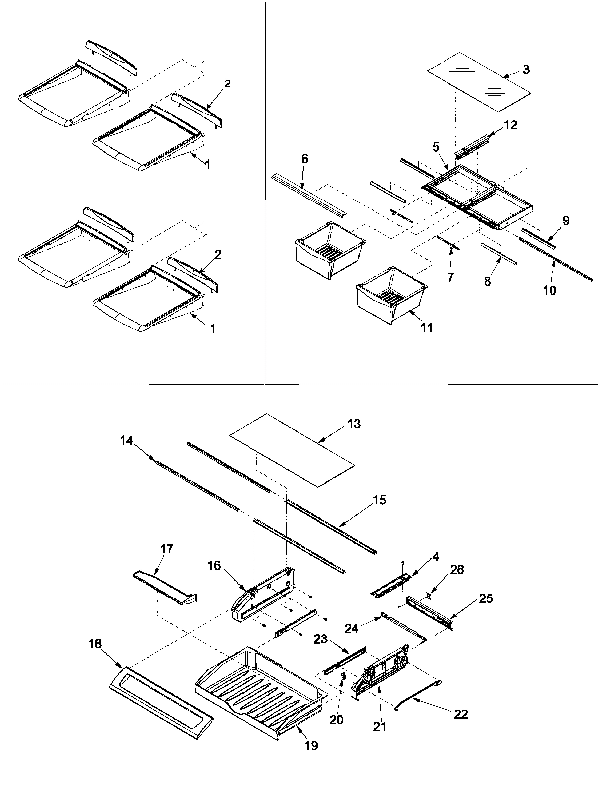 09 - REFRIGERATOR SHELVING